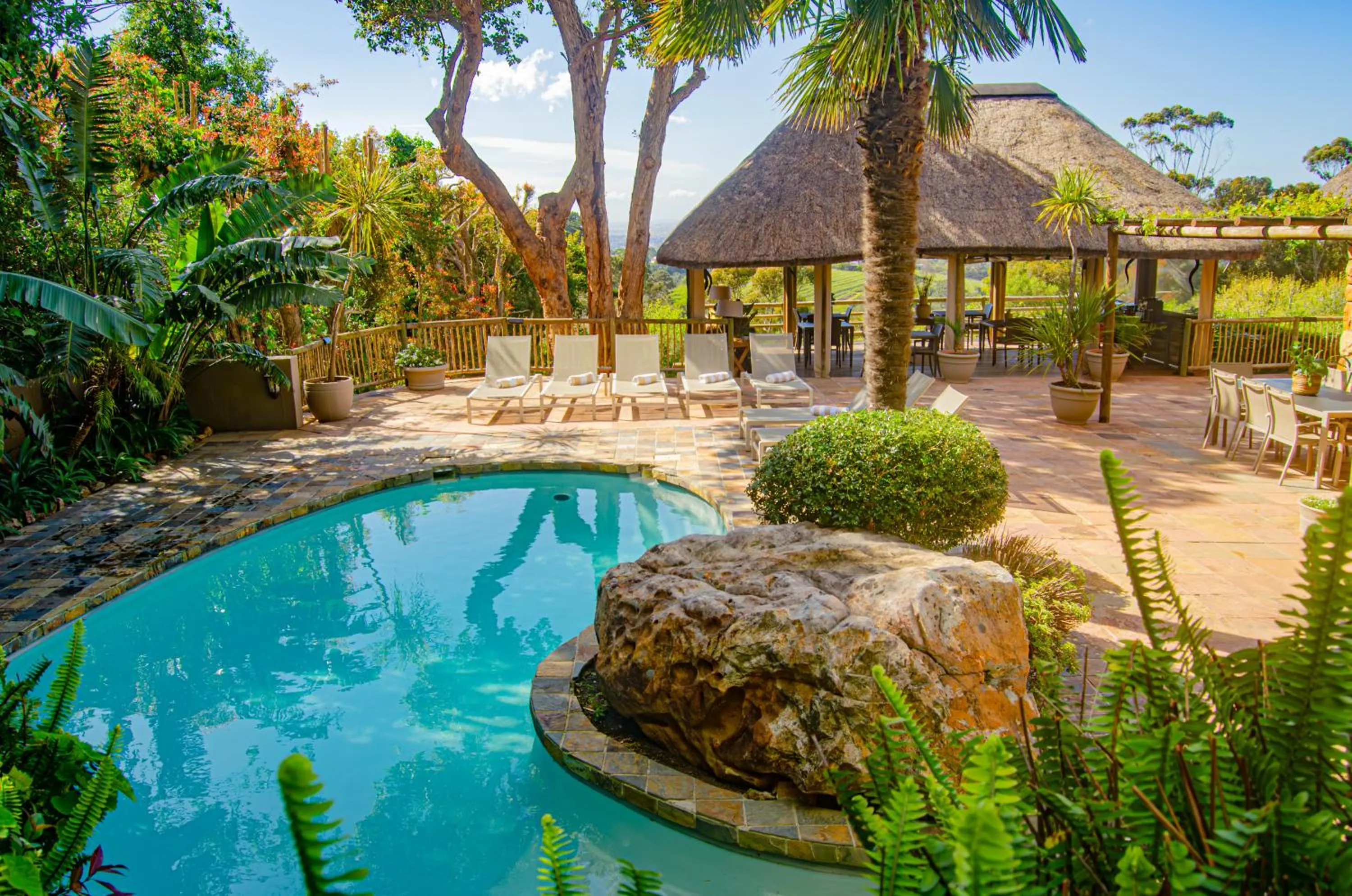 Natural landscape in Ikhaya Safari Lodge