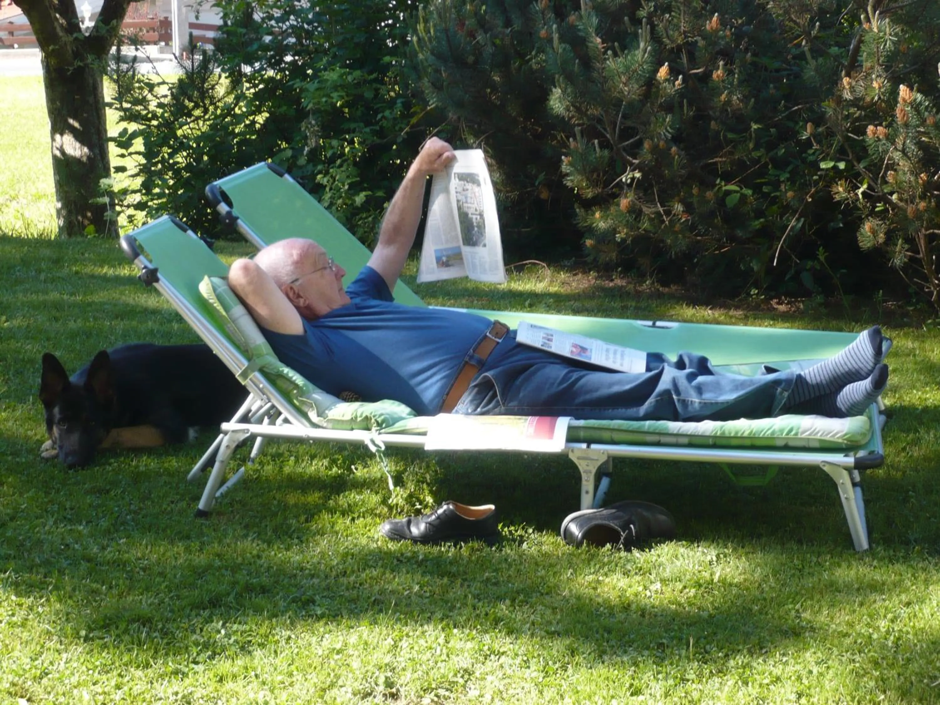 Garden in Hotel Garni Wieshof