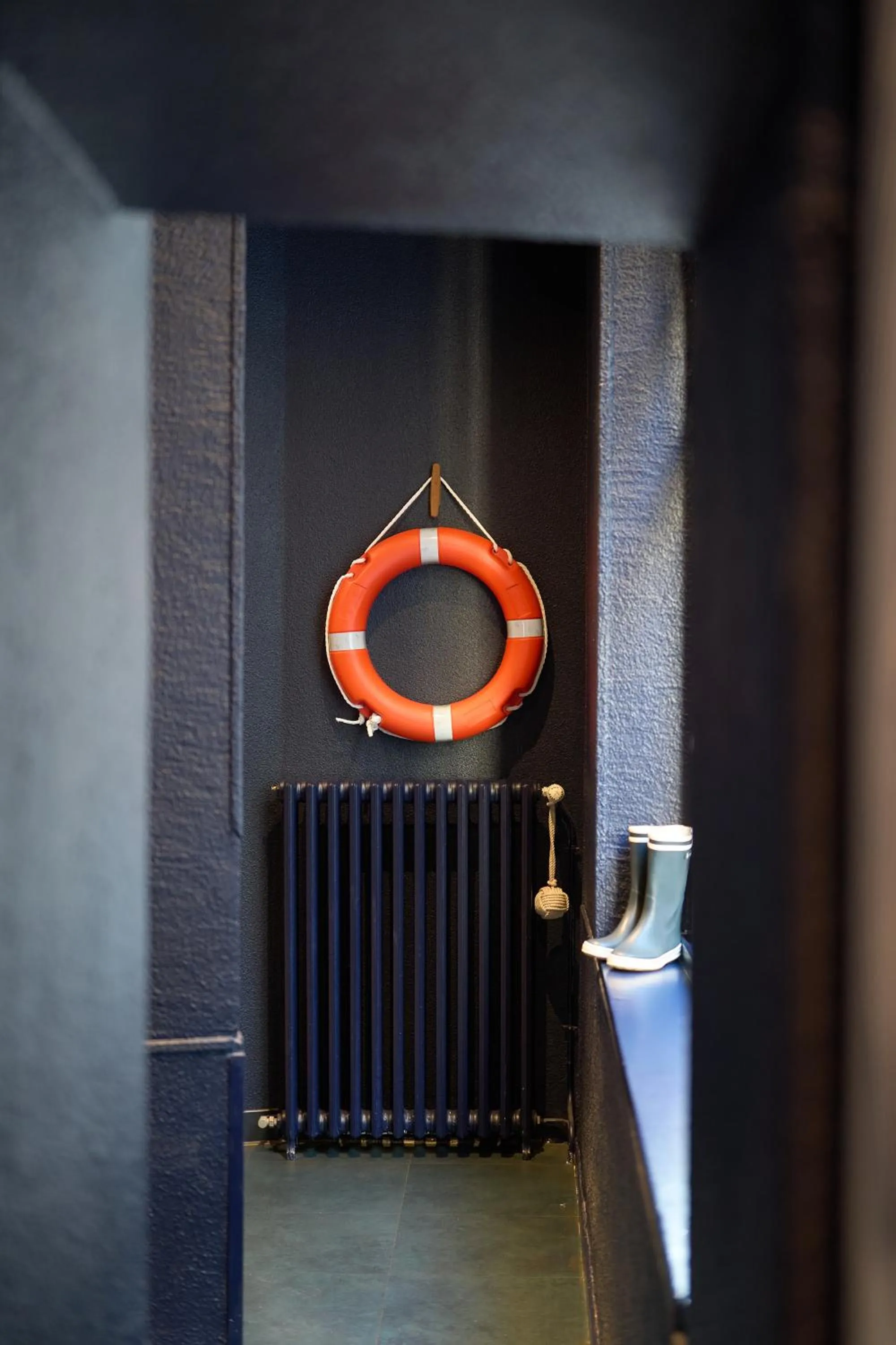 Decorative detail in ibis Styles Saint Malo Centre Historique