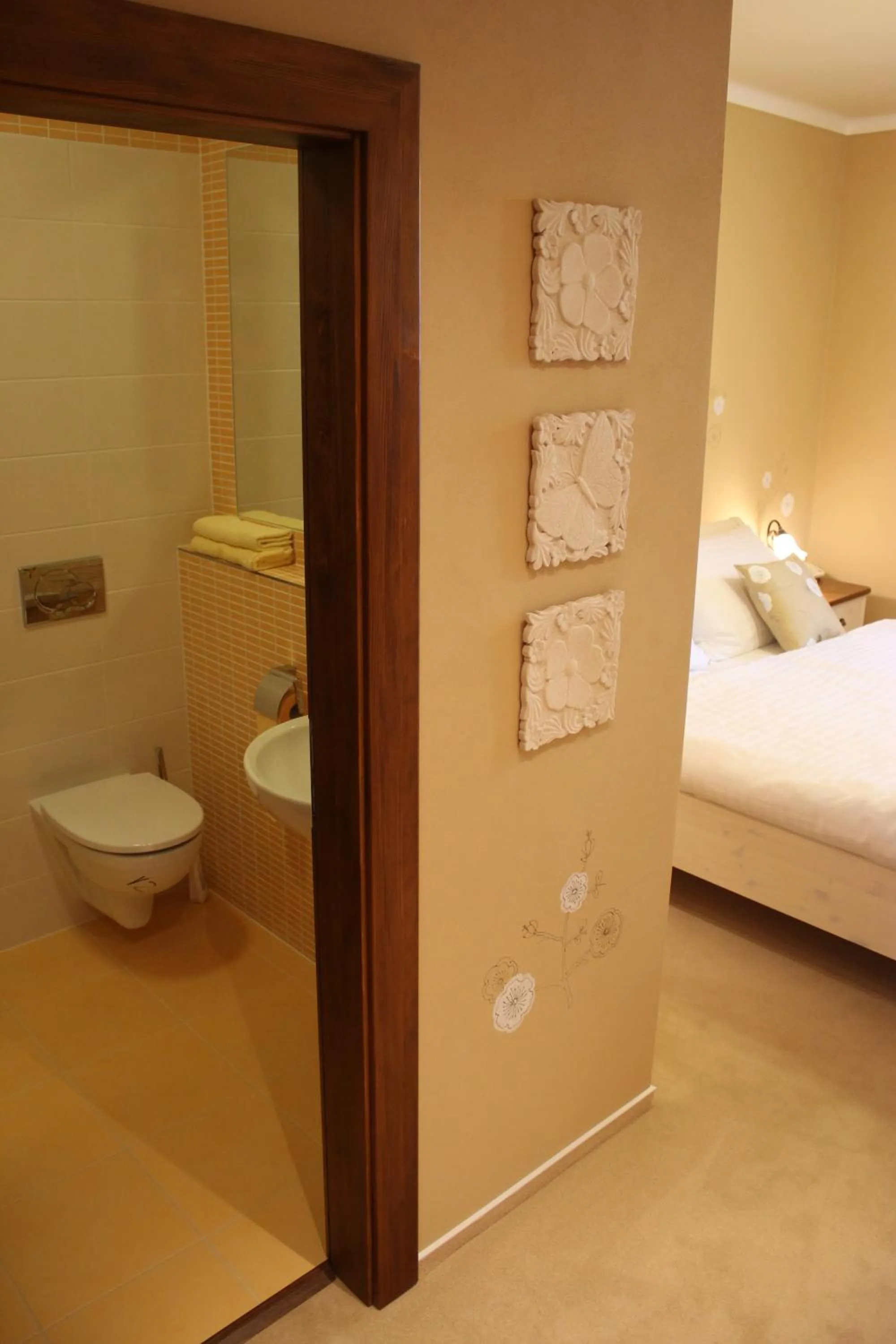 Bed in Hotel Panský dům