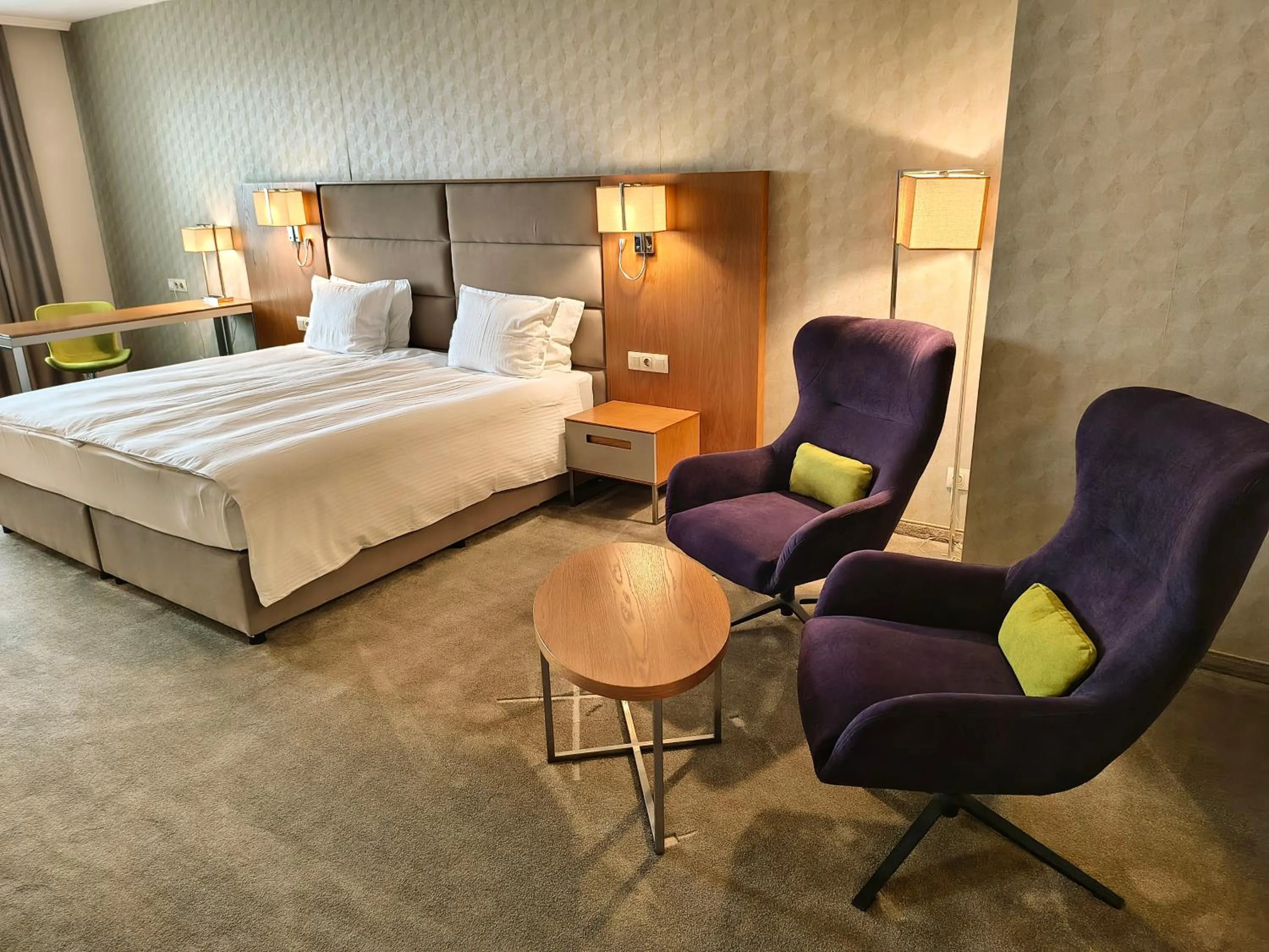 Bed in Hotel Golden Tulip Varna