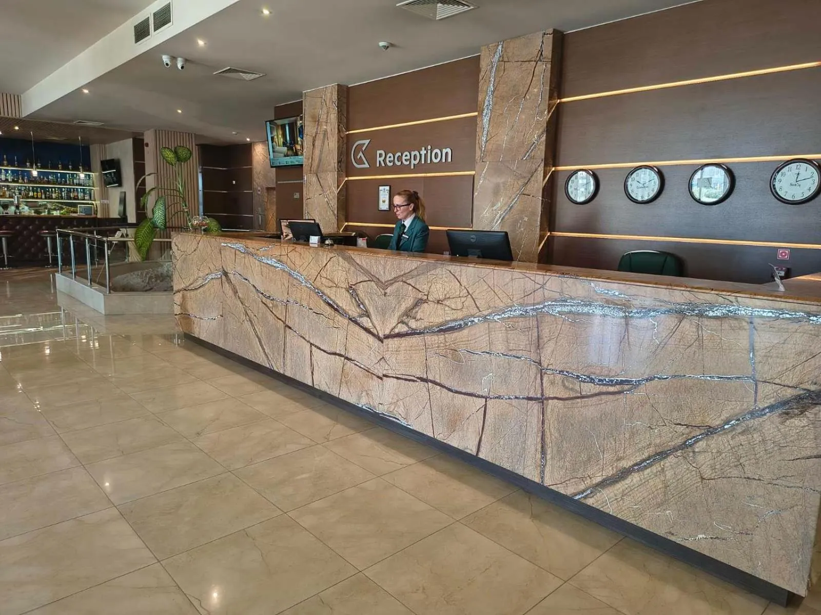 Lobby or reception in Hotel Golden Tulip Varna