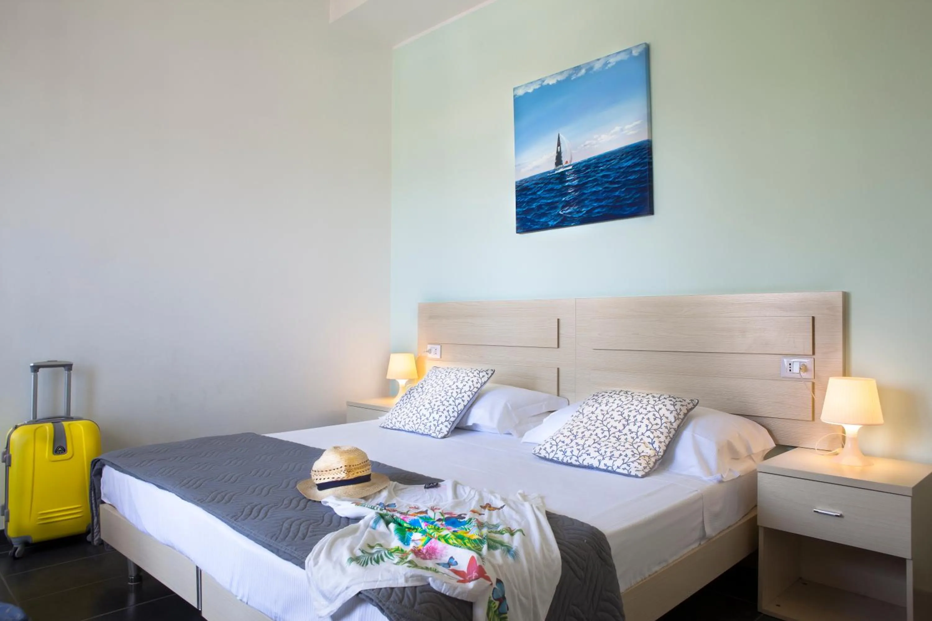 Bed in Hotel Spiaggia Marconi