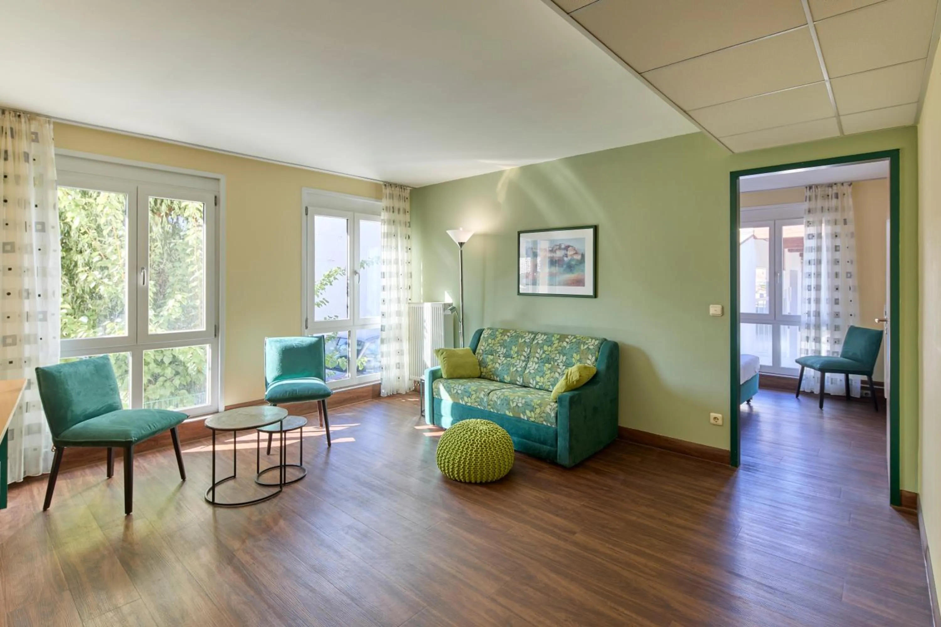 Living room in Apartments Aschheim