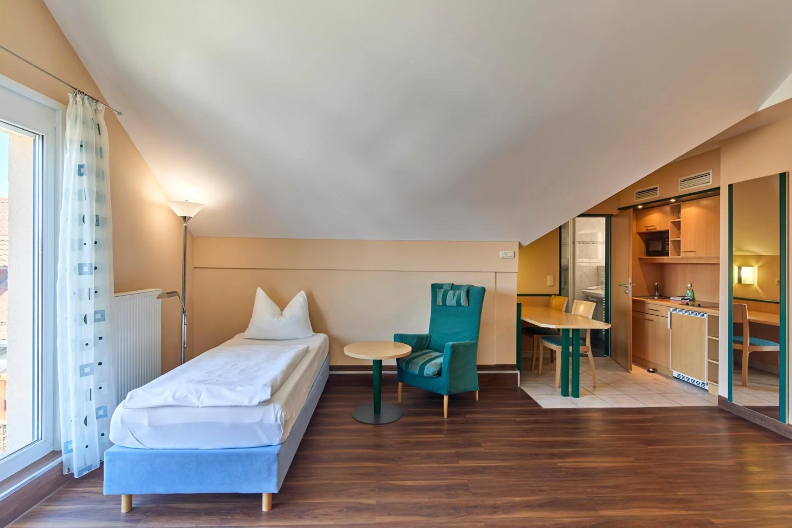 Bed in Apartments Aschheim