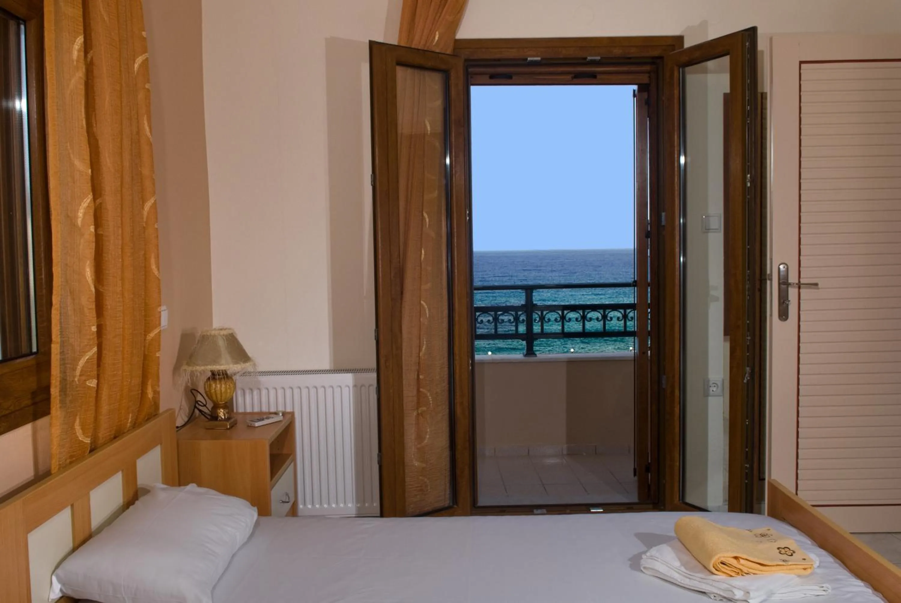 Bedroom, Bed in Christina Apartments