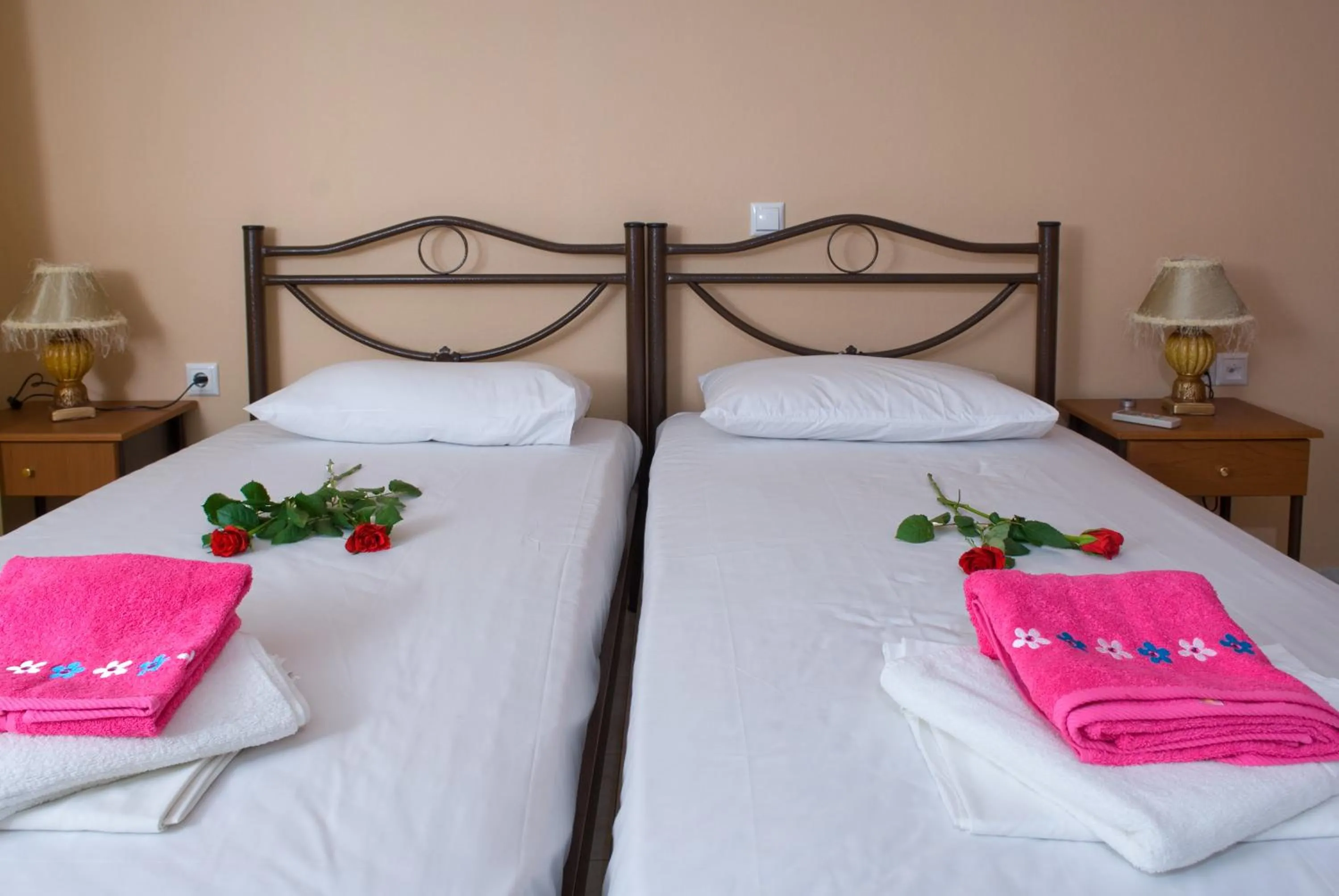 Bedroom, Bed in Christina Apartments