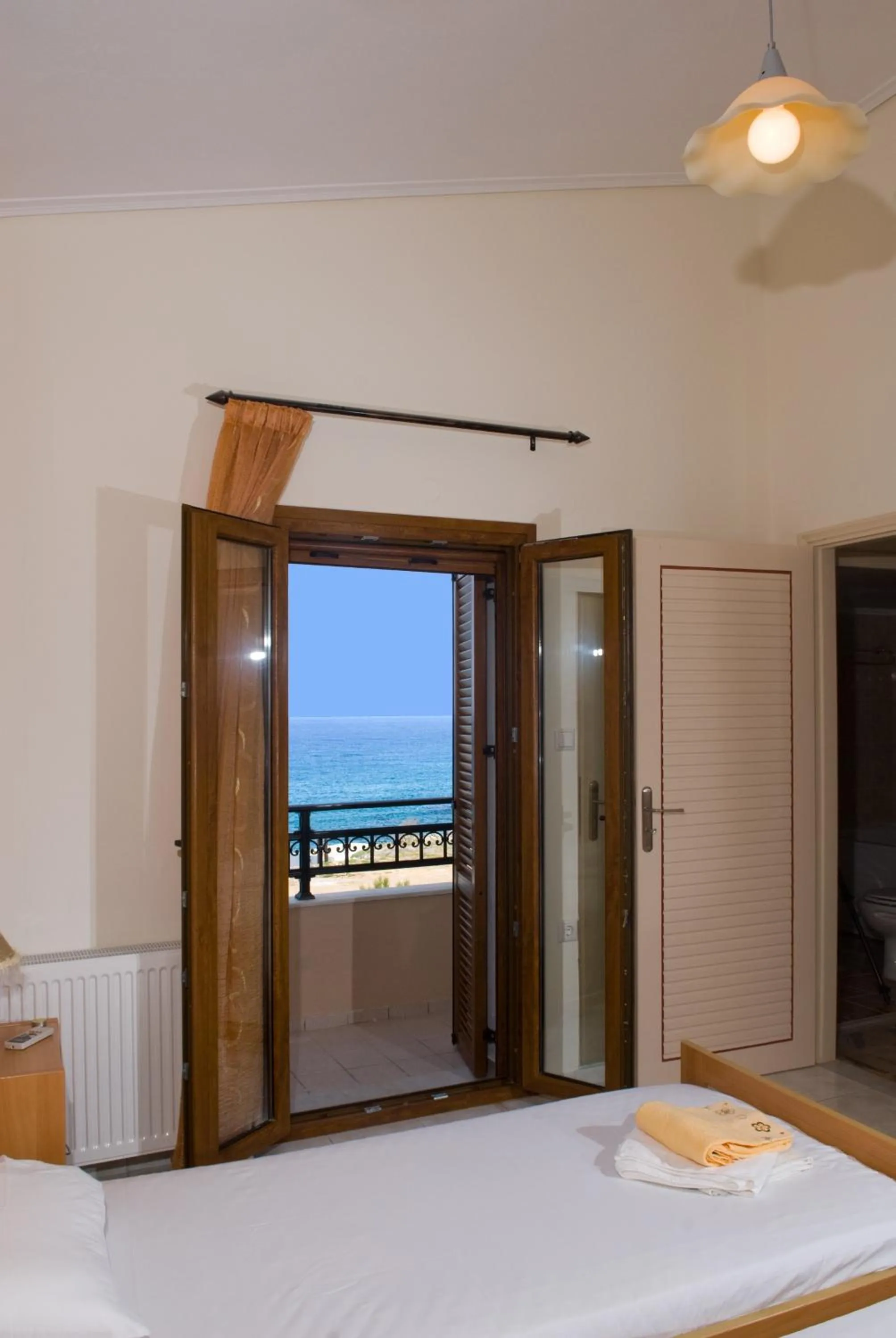 Sea view, Bed in Christina Apartments