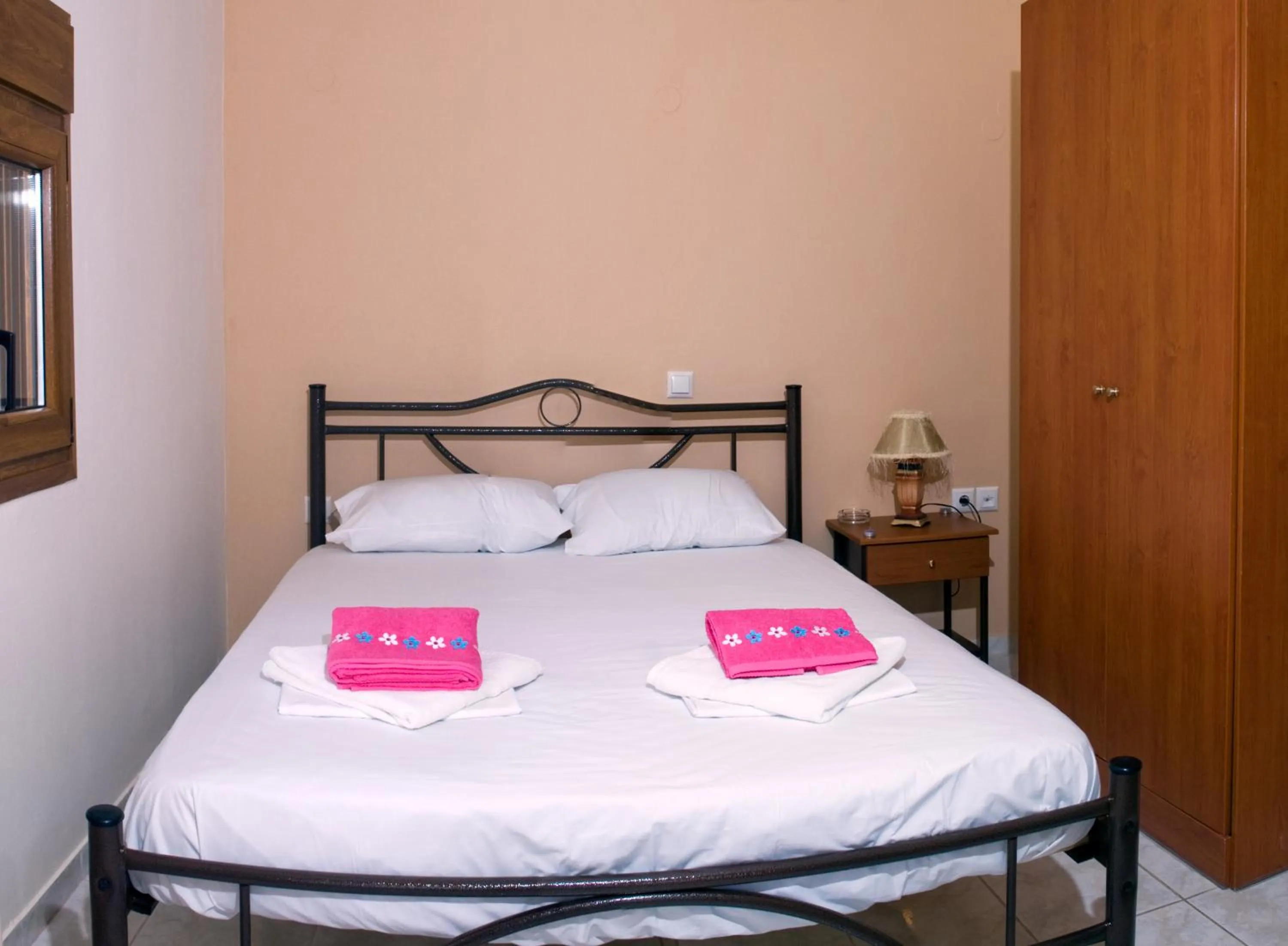 Bedroom, Bed in Christina Apartments