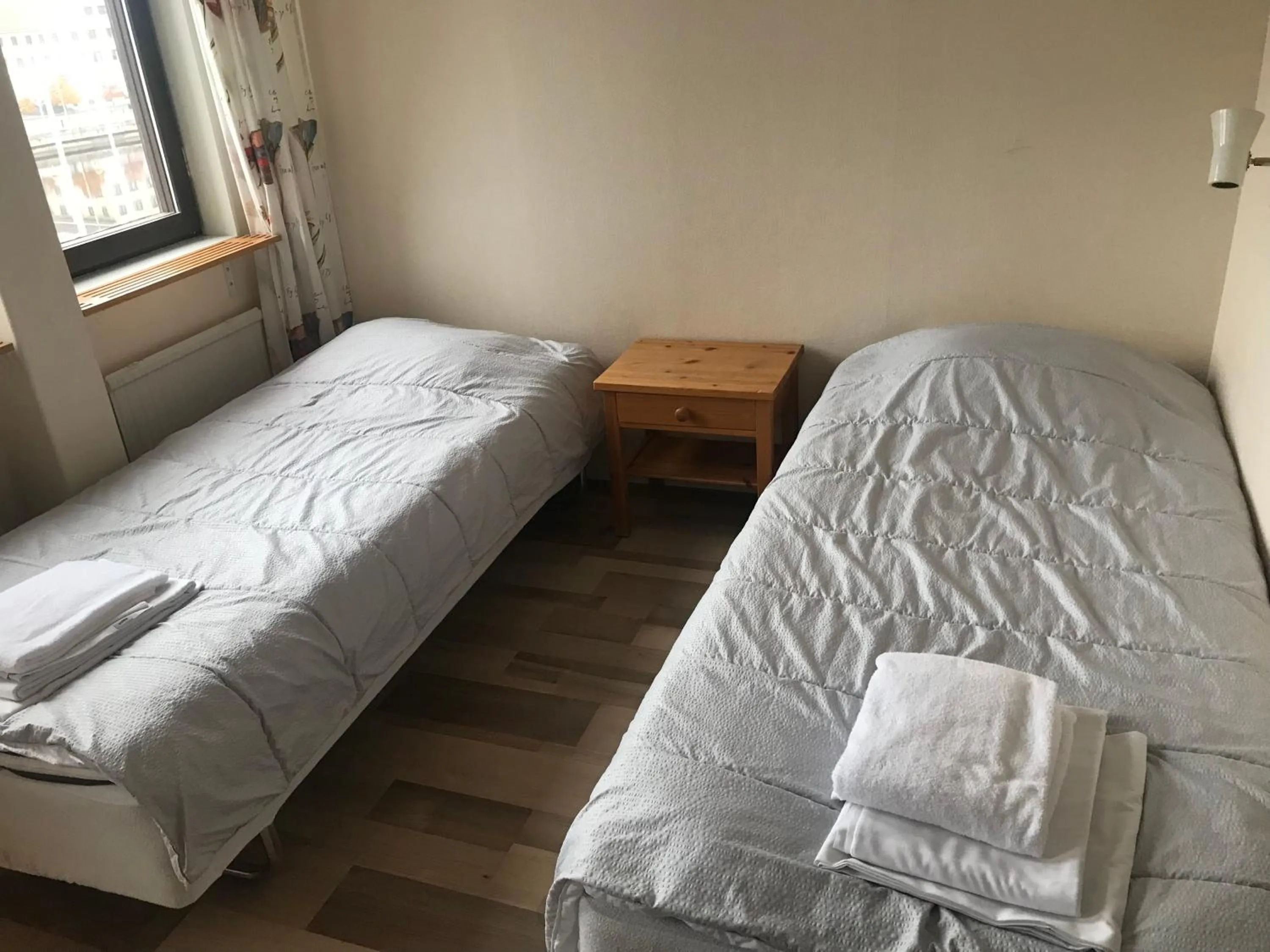 Bed in Nattvikens Vandrarhem