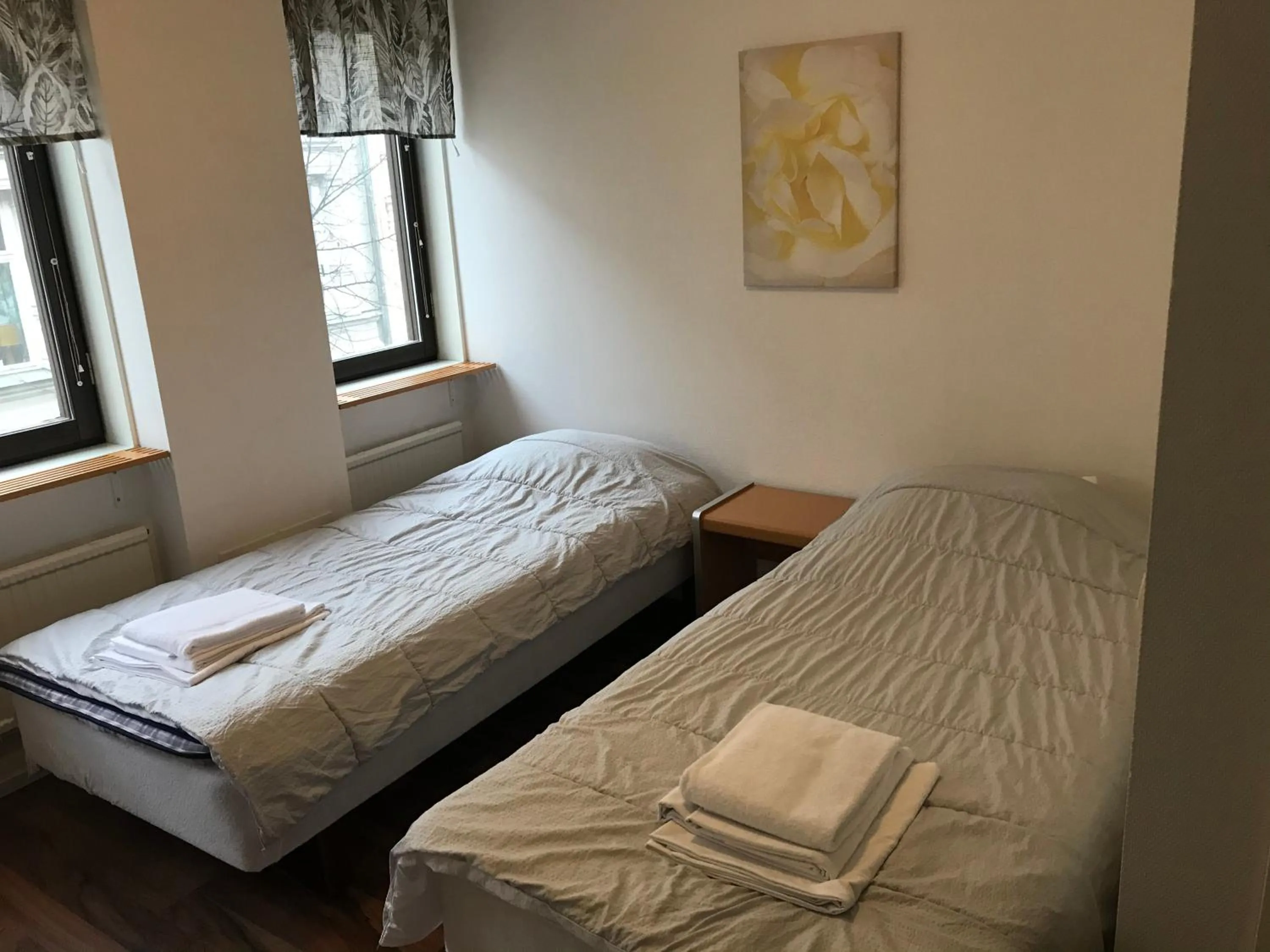 Bed in Nattvikens Vandrarhem