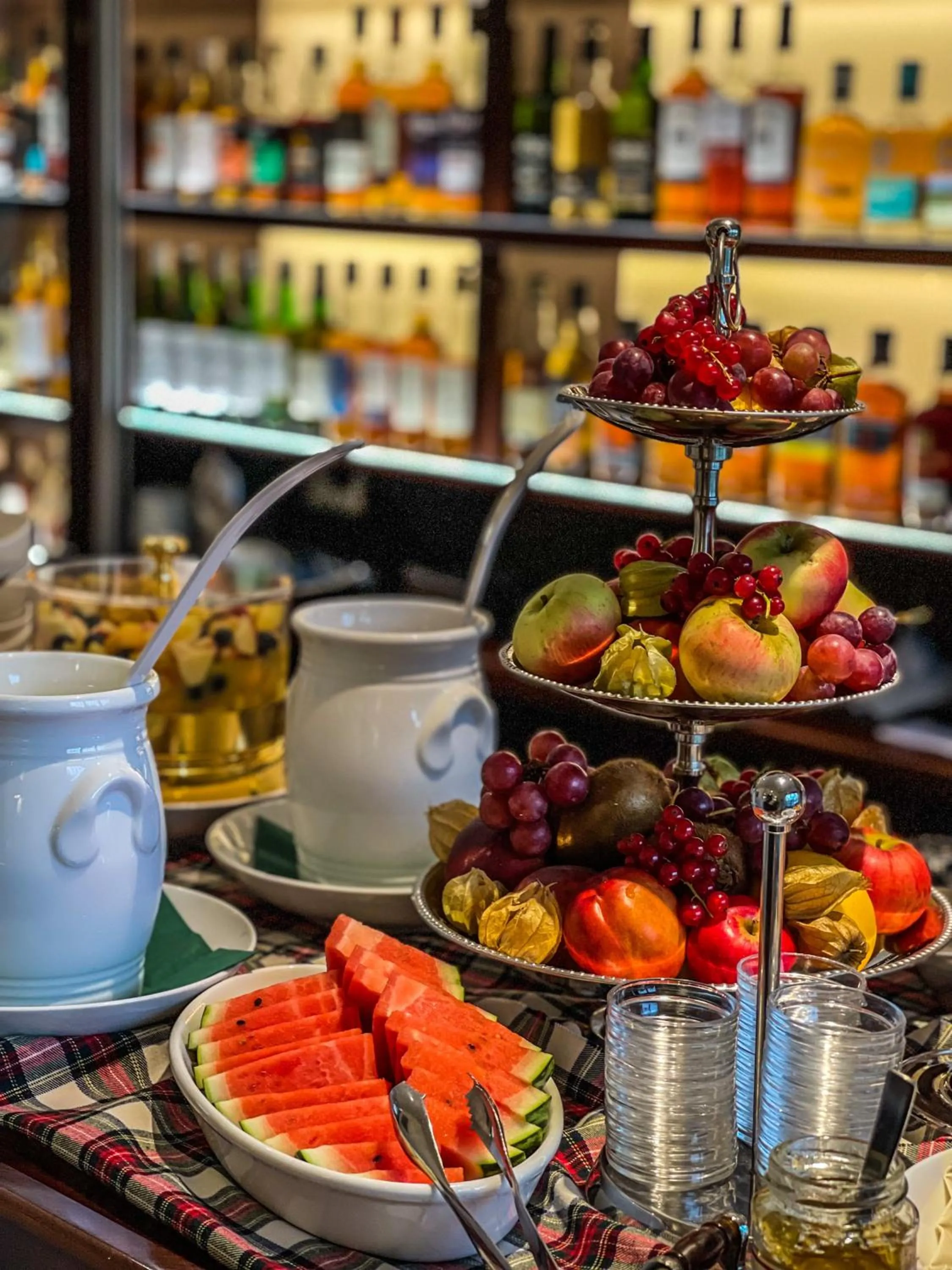 Buffet breakfast in Trompeterschlössle Hotel & Residence