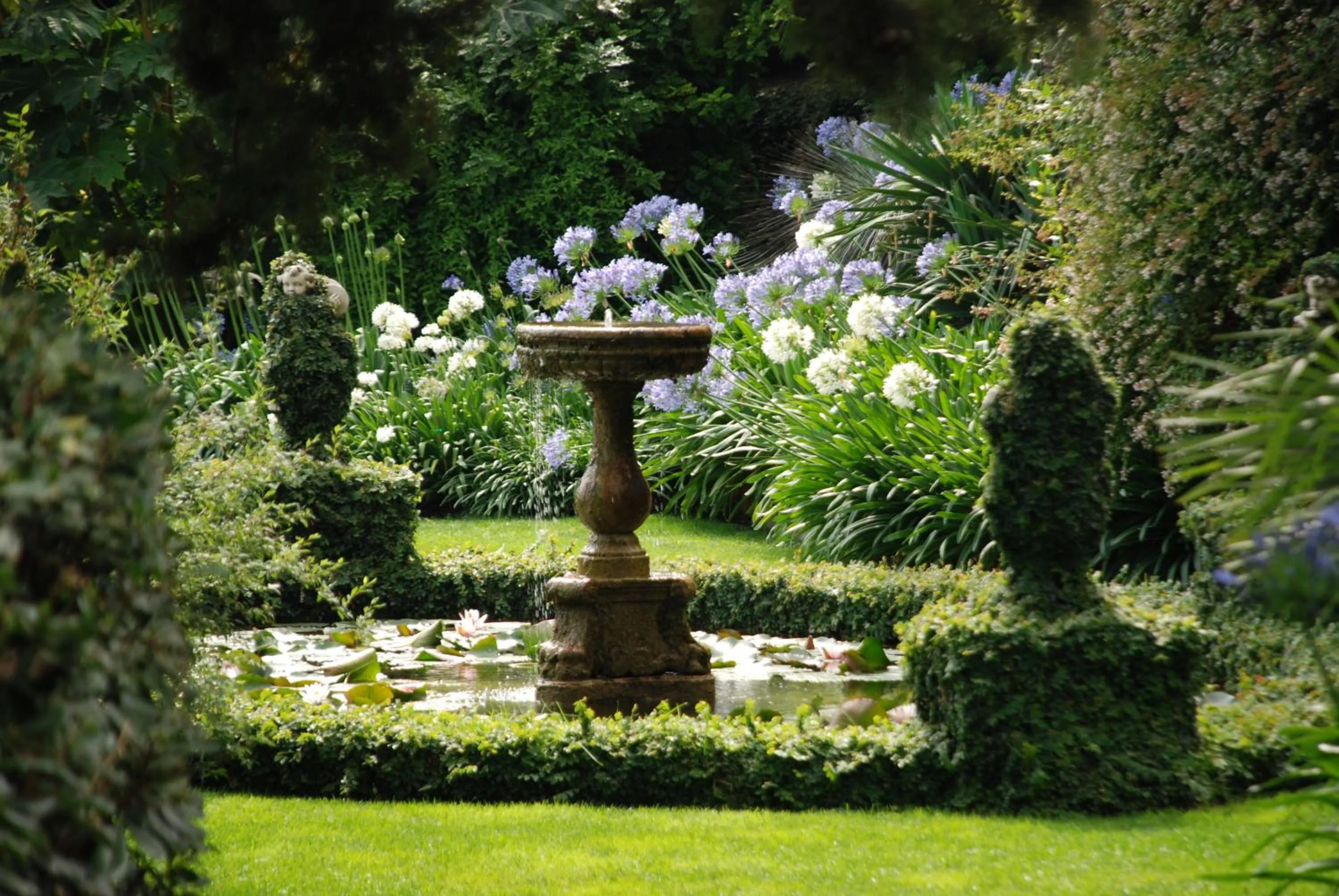 Garden in Villa della Pergola Relais et Chateaux