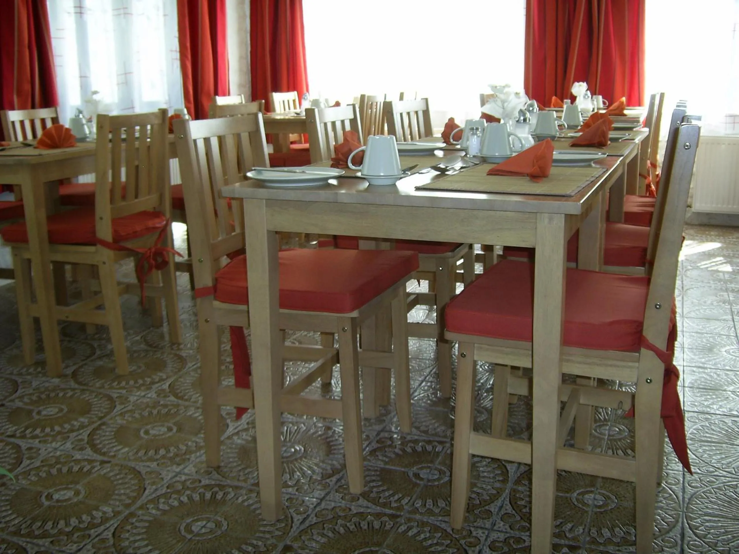 Dining area in Pension Julia