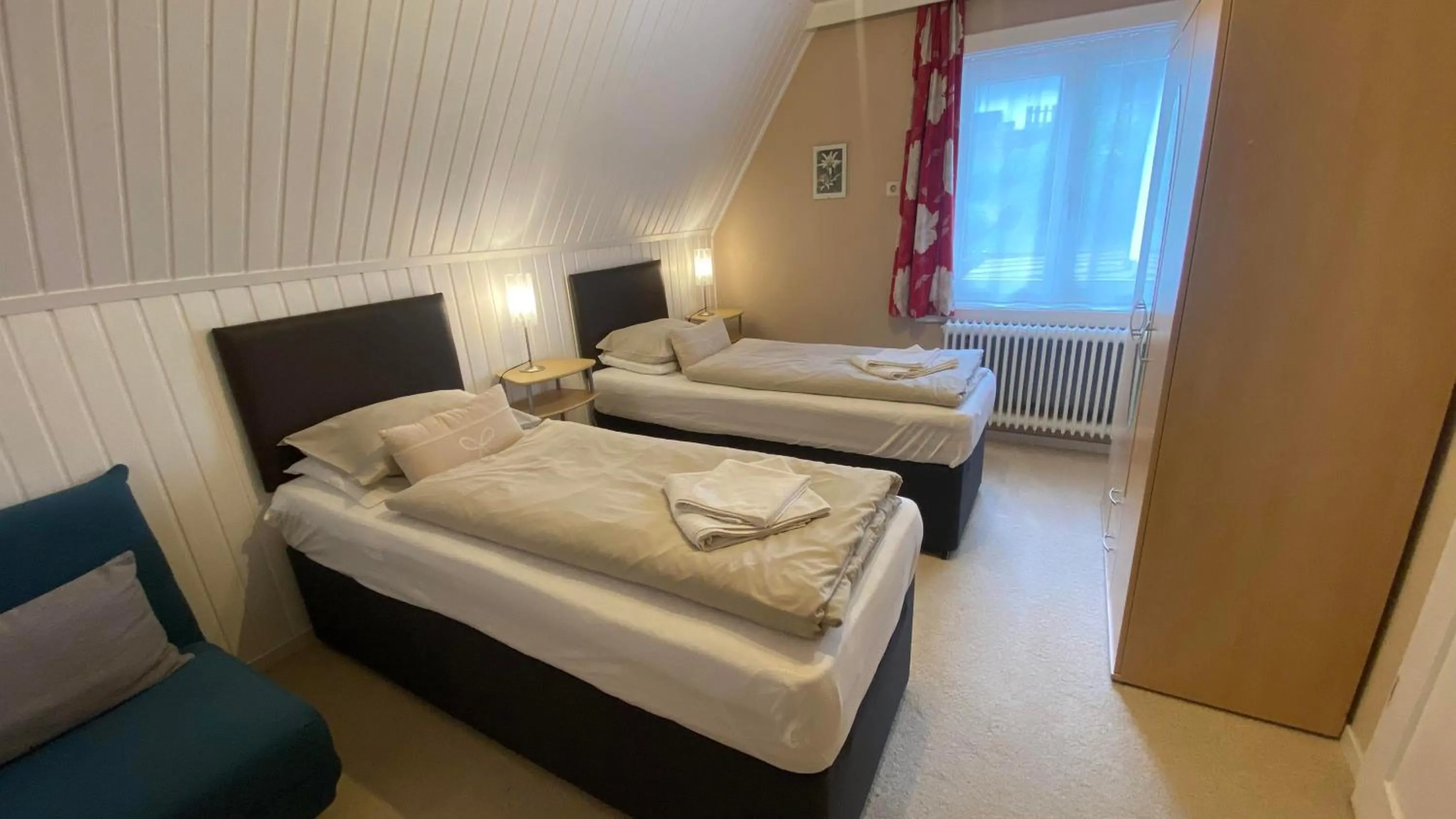 Bedroom, Bed in Pension Julia