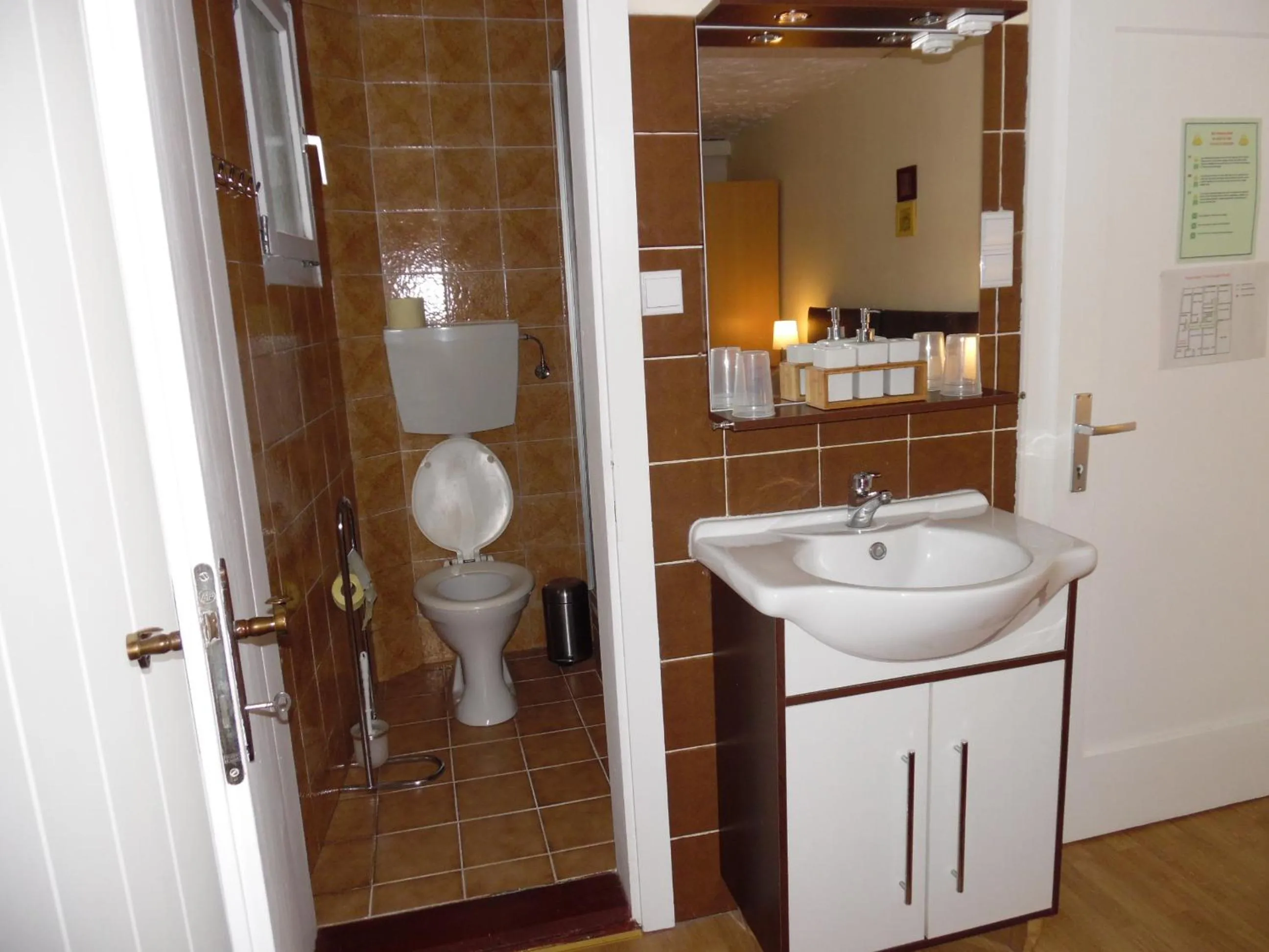 Bathroom in Pension Julia