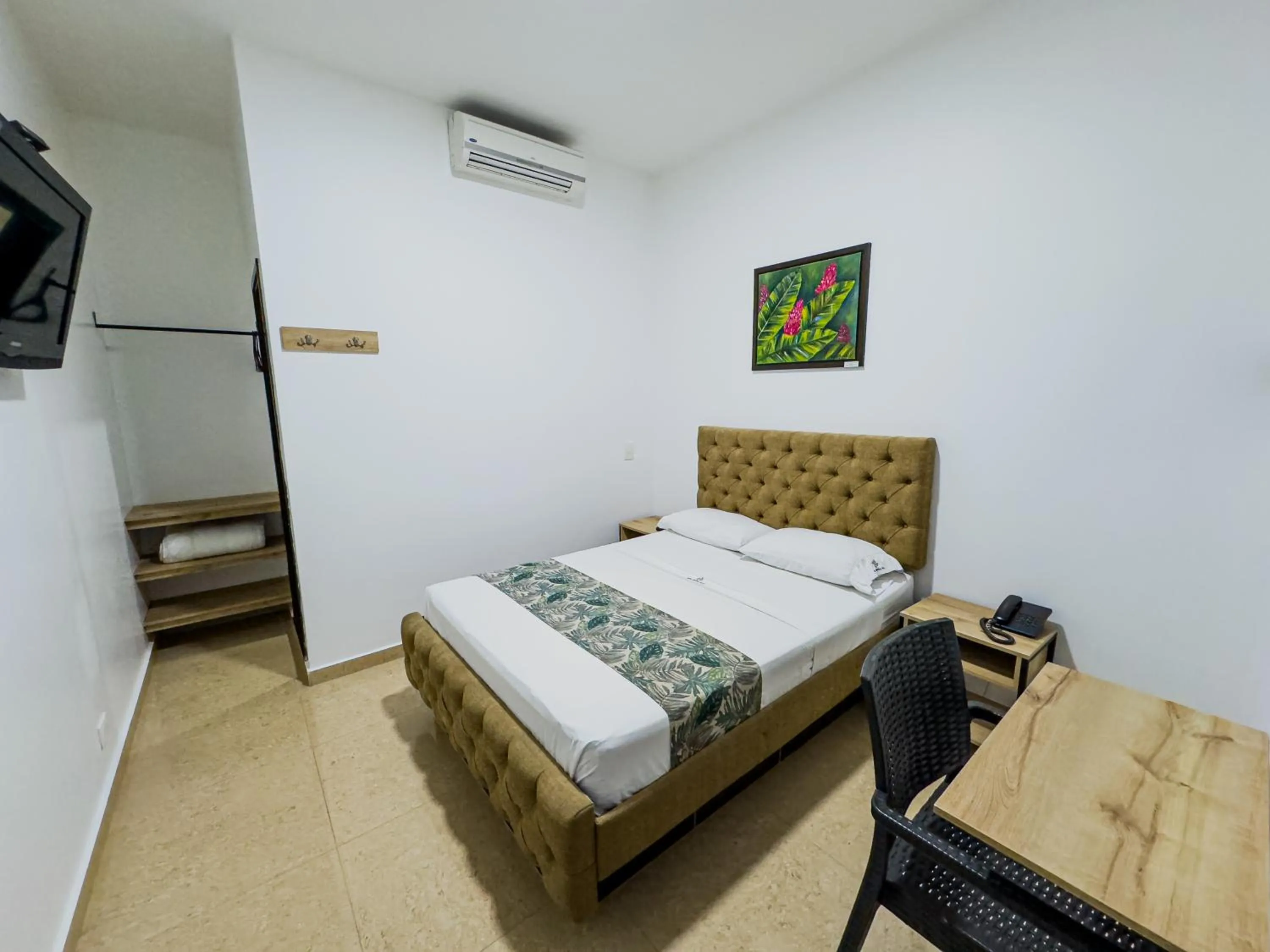 Bed in Hotel Central Plaza Medellin