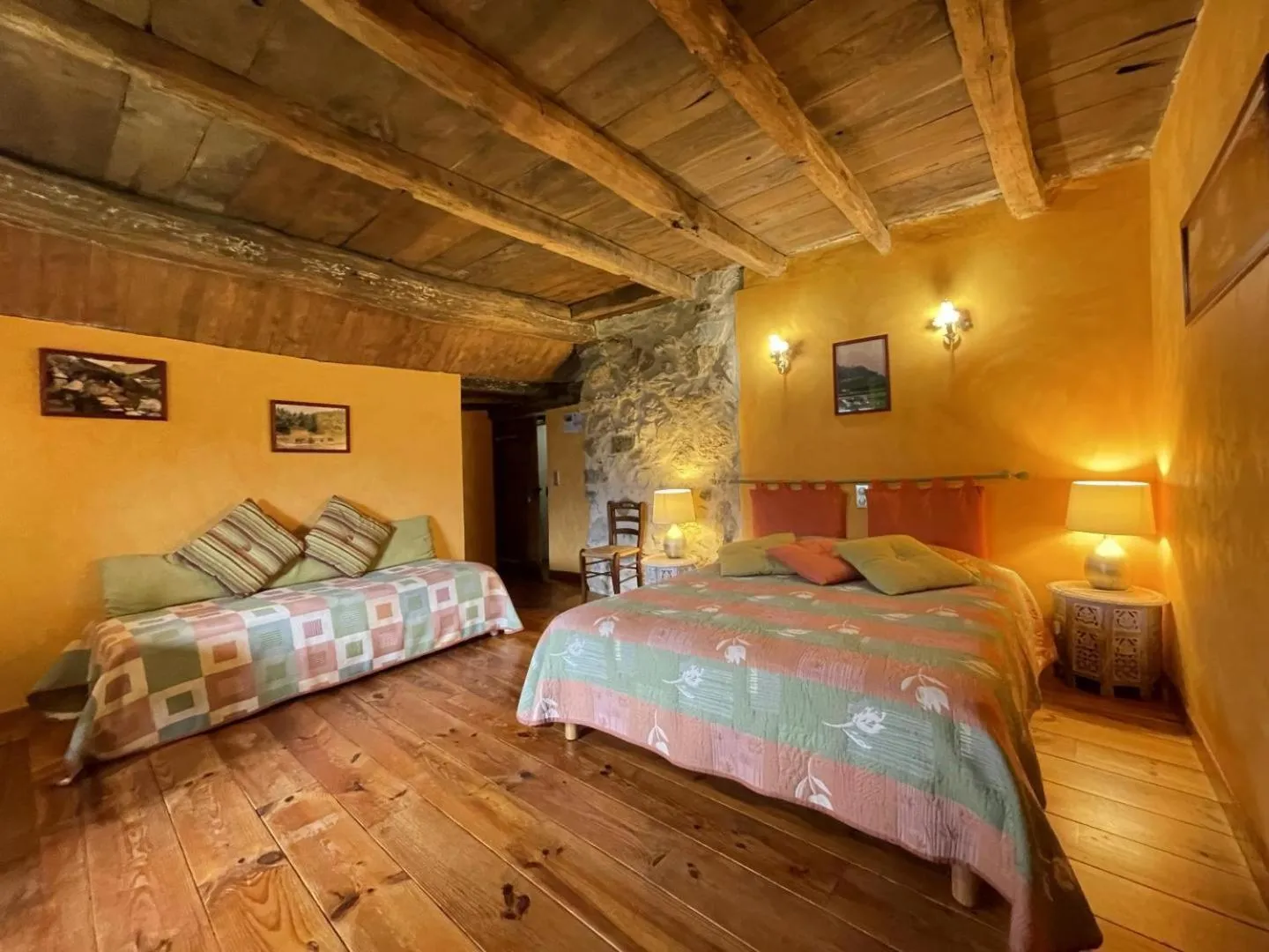 Bed in Chambres d'hôtes Idiartekoborda