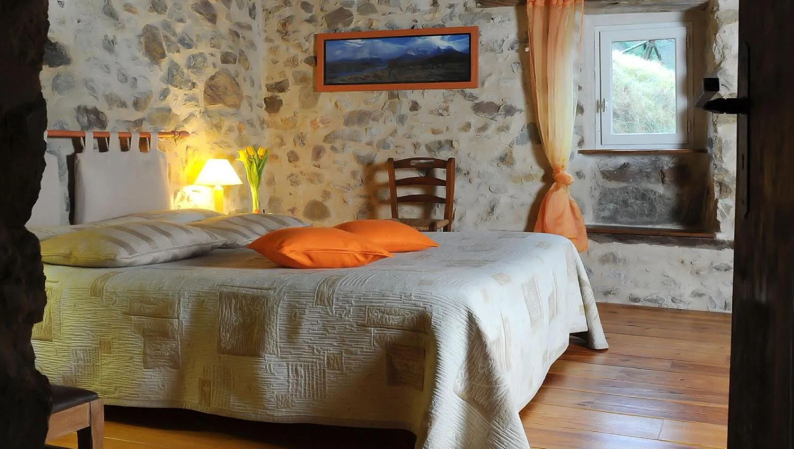 Photo of the whole room, Bed in Chambres d'hôtes Idiartekoborda