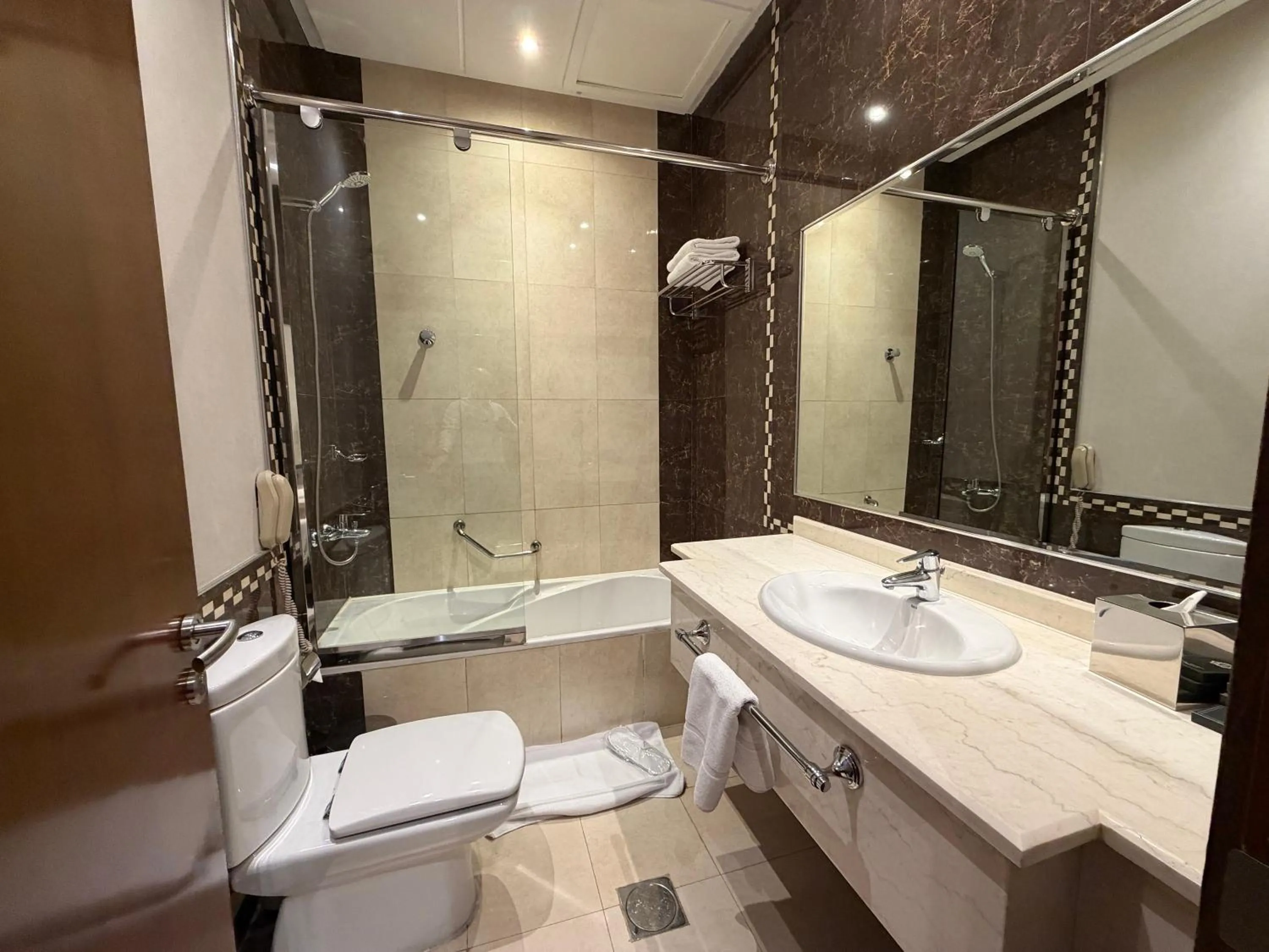 Bathroom in Sunday Signature Riyadh Formerly Qaser Al Hamra by Warwick