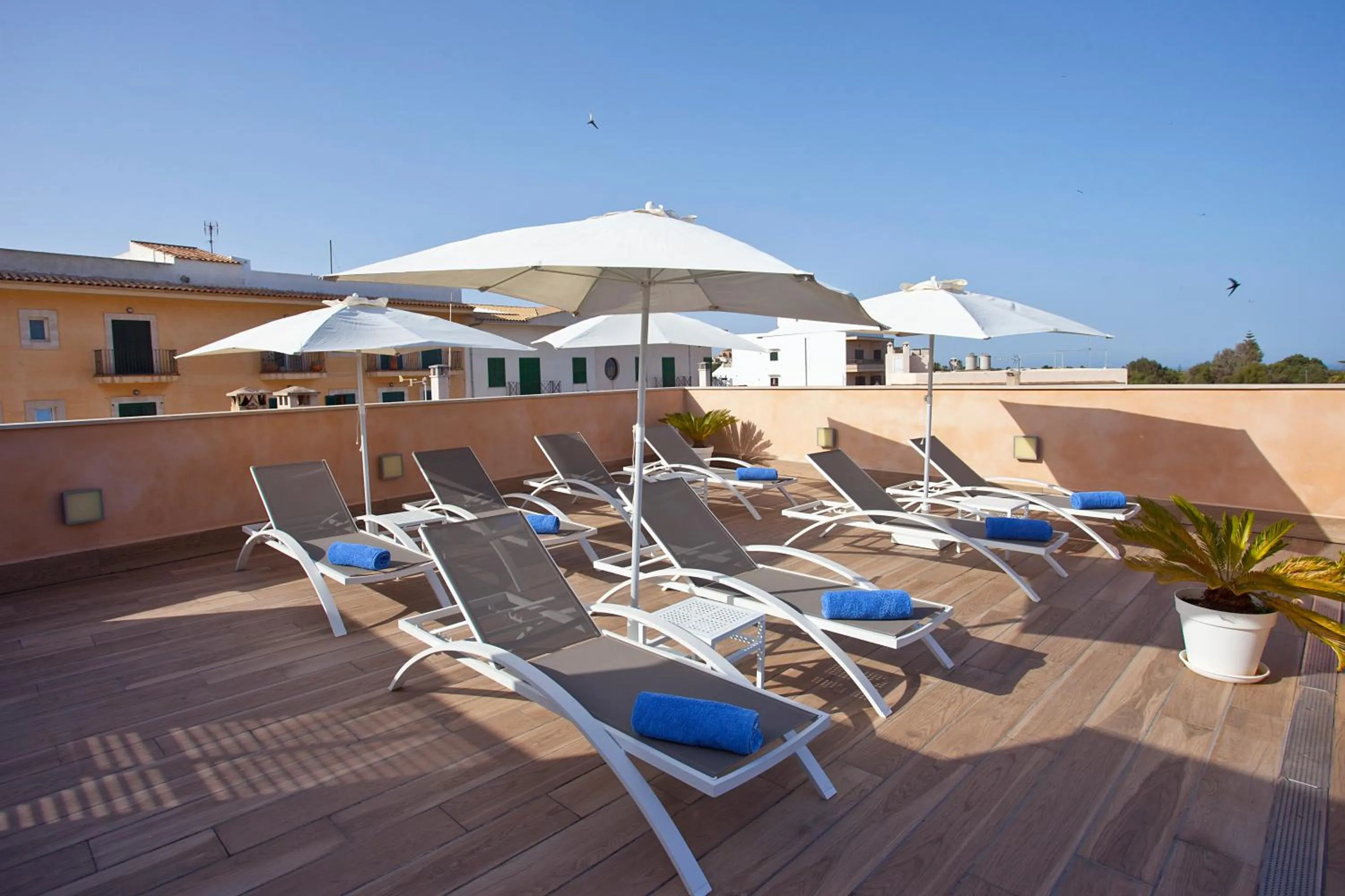 Balcony/Terrace in Boutique Hotel Petit Sant Miquel