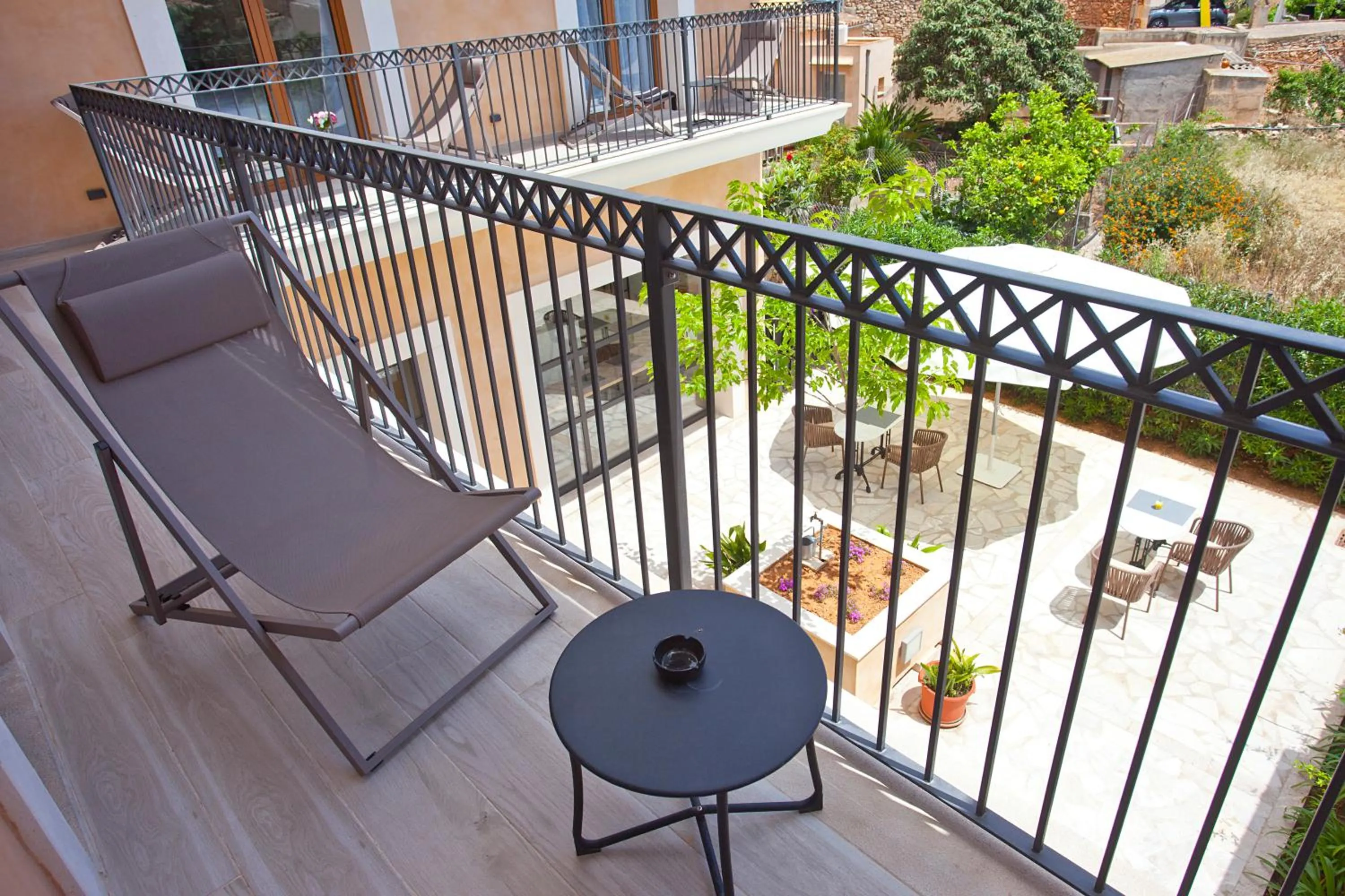 Balcony/Terrace in Boutique Hotel Petit Sant Miquel