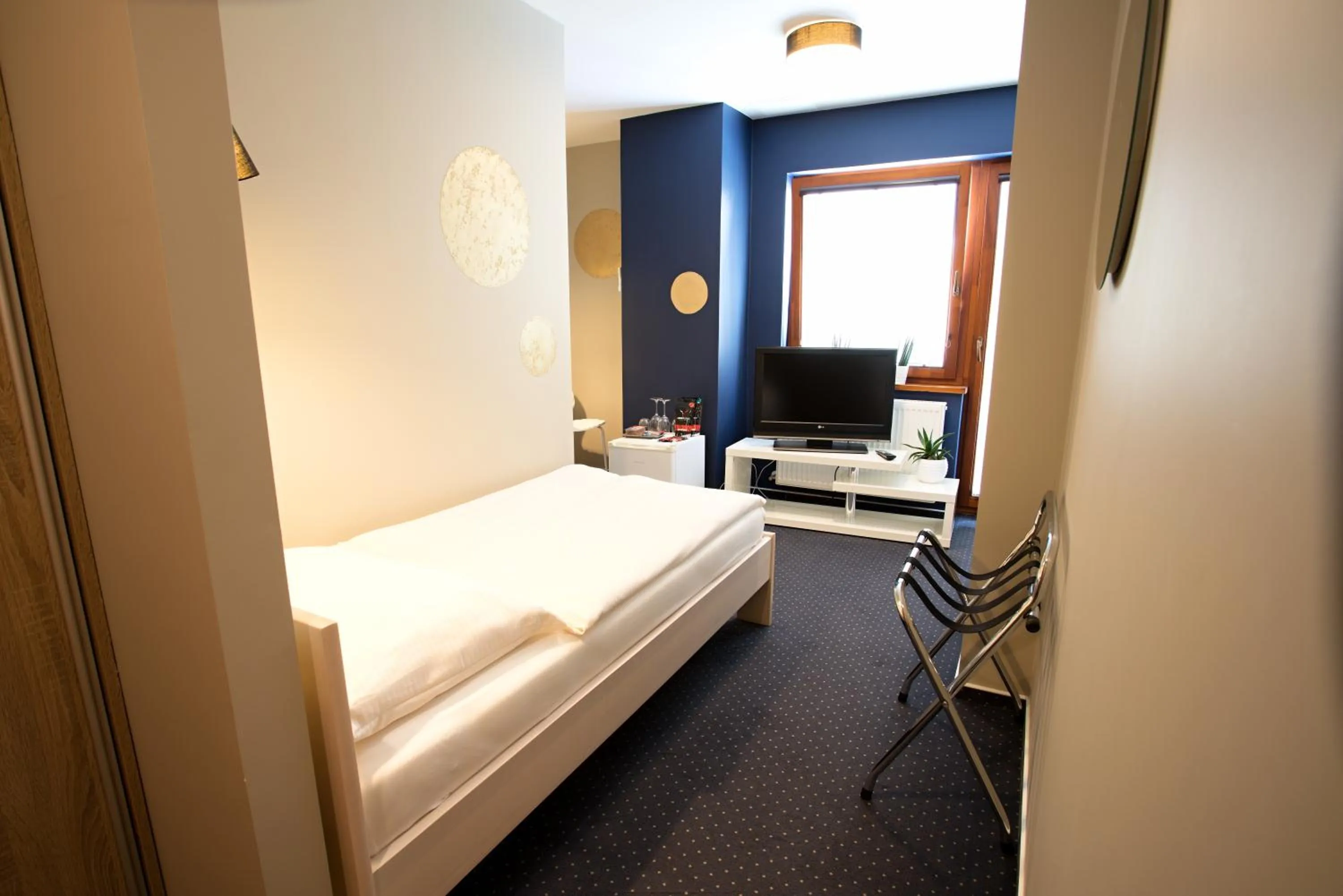 Bedroom, Bed in Apart Hotel Jablonec