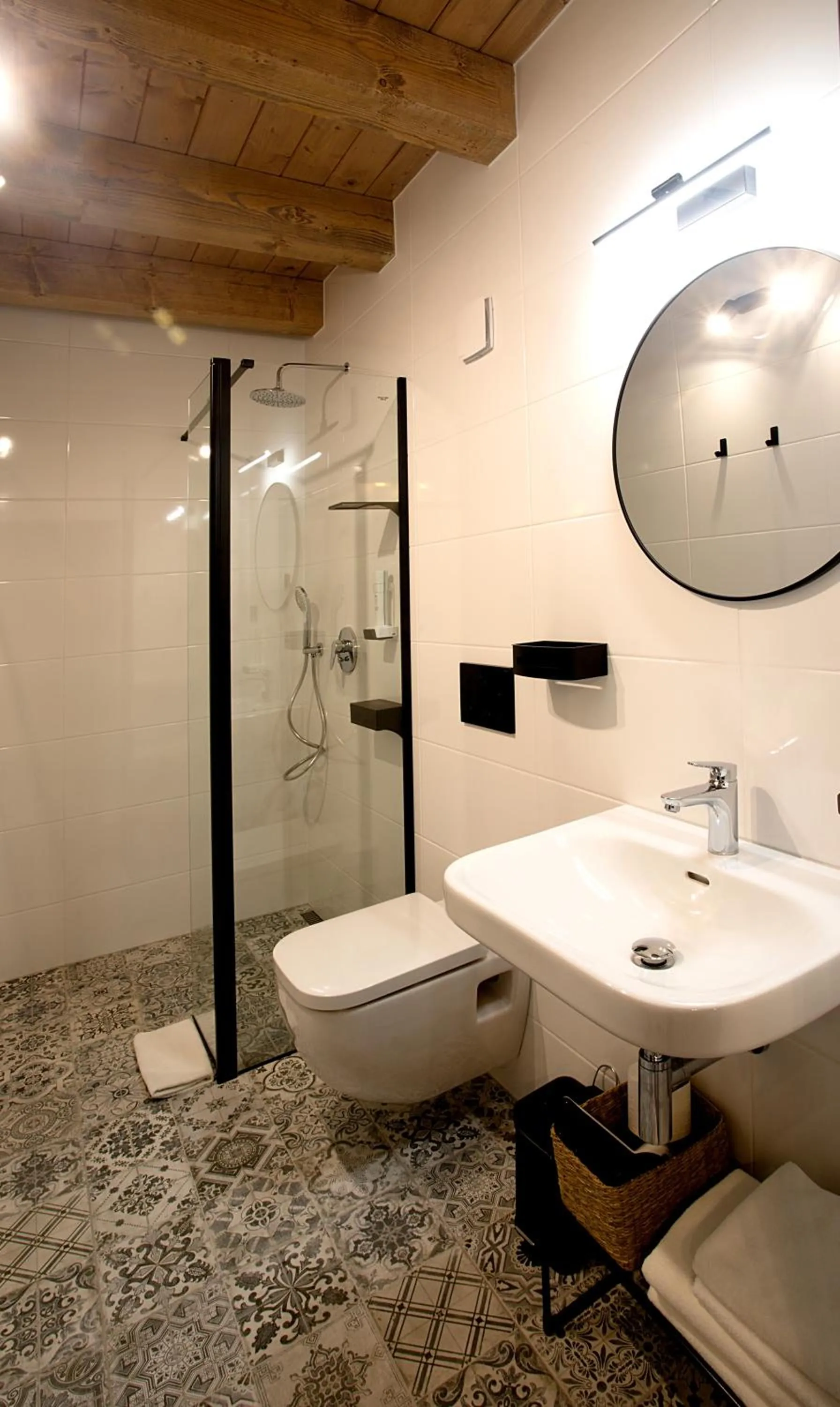 Shower in Apart Hotel Jablonec