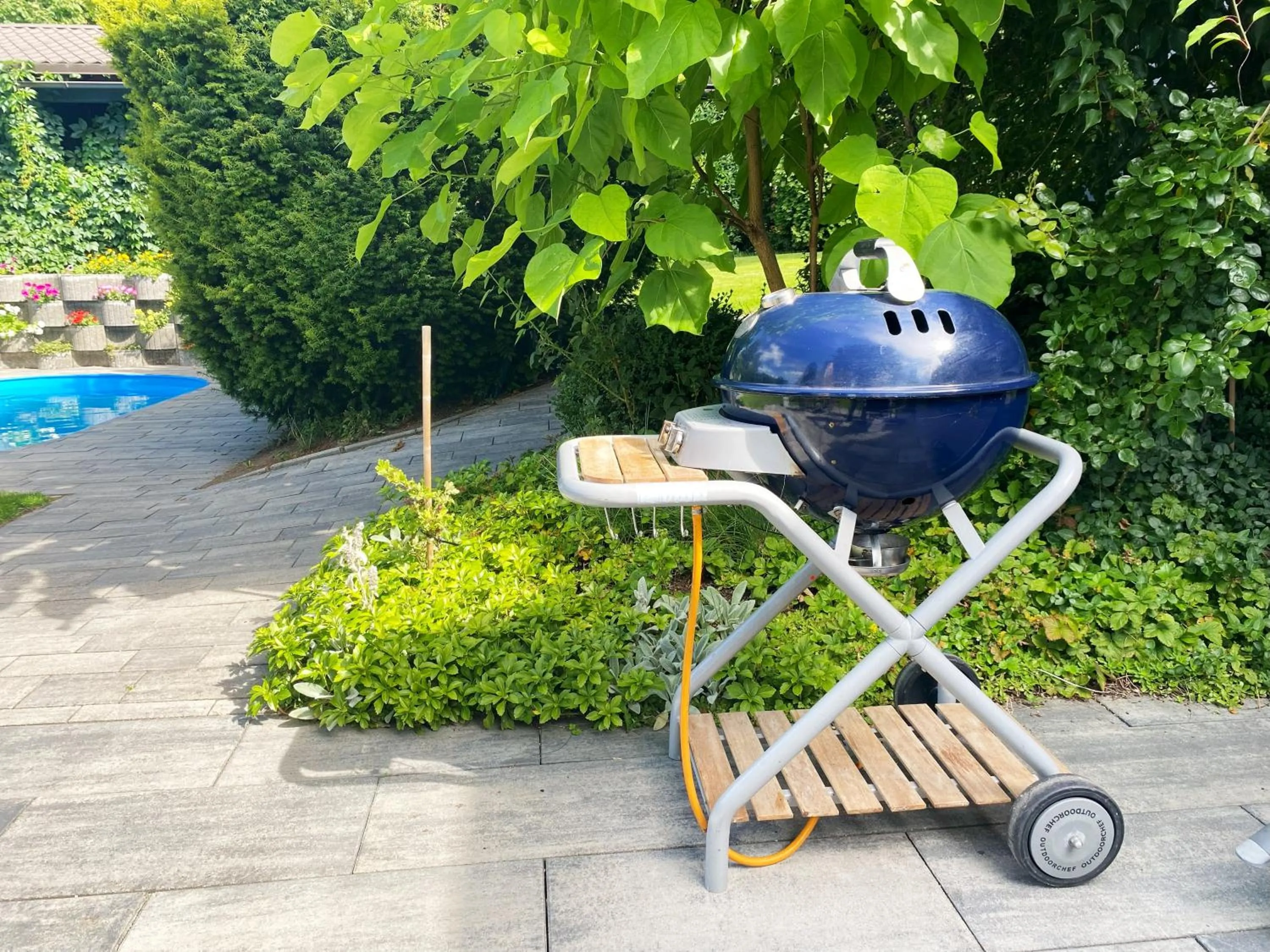 BBQ facilities in Apart Hotel Jablonec