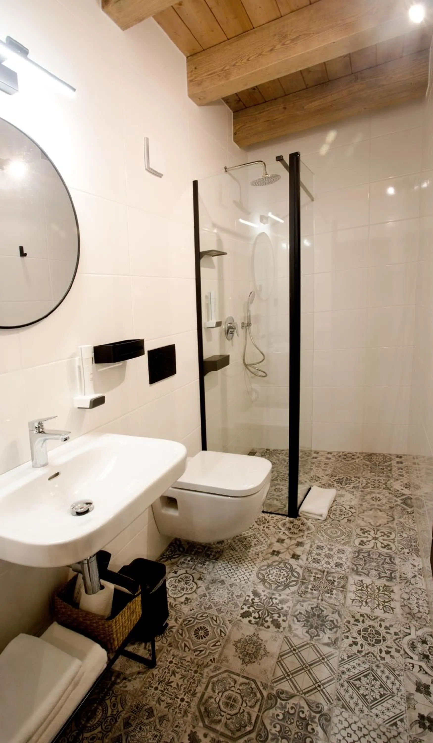 Shower in Apart Hotel Jablonec