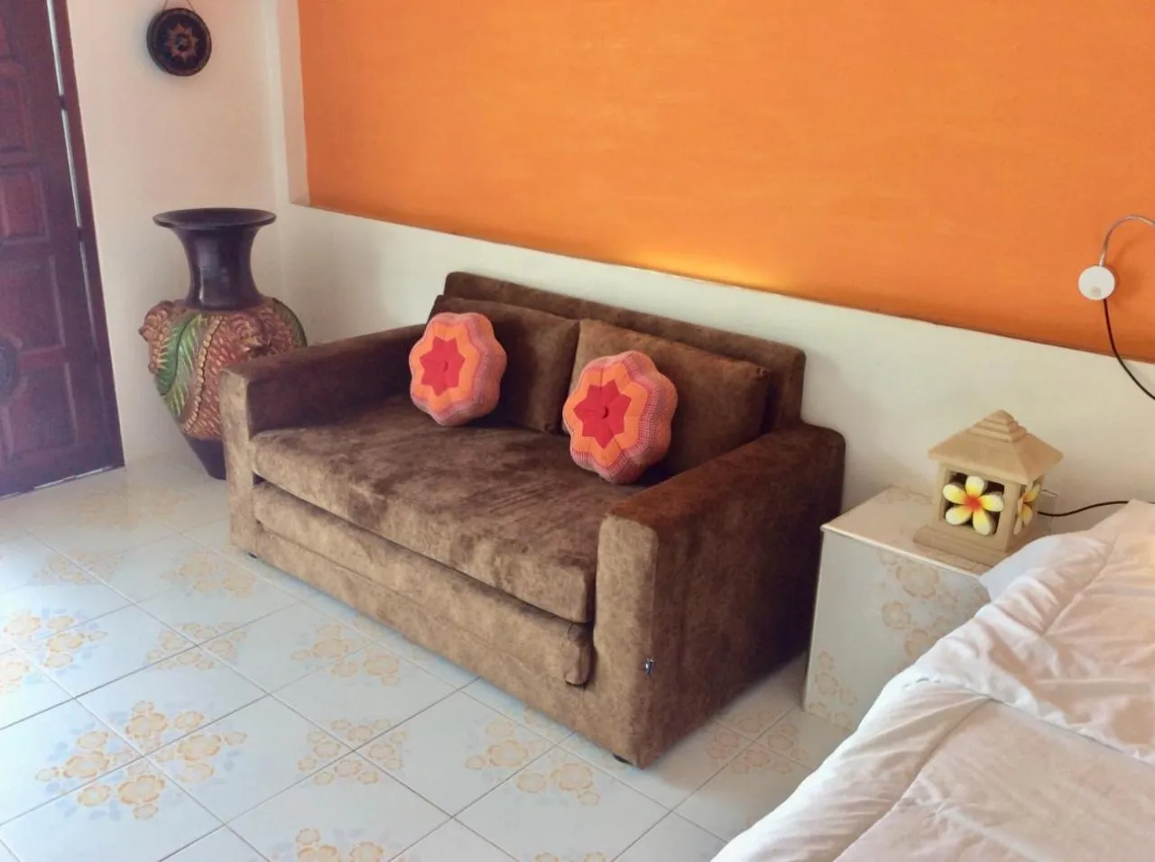 Bed in The Orchid Resort & Relax