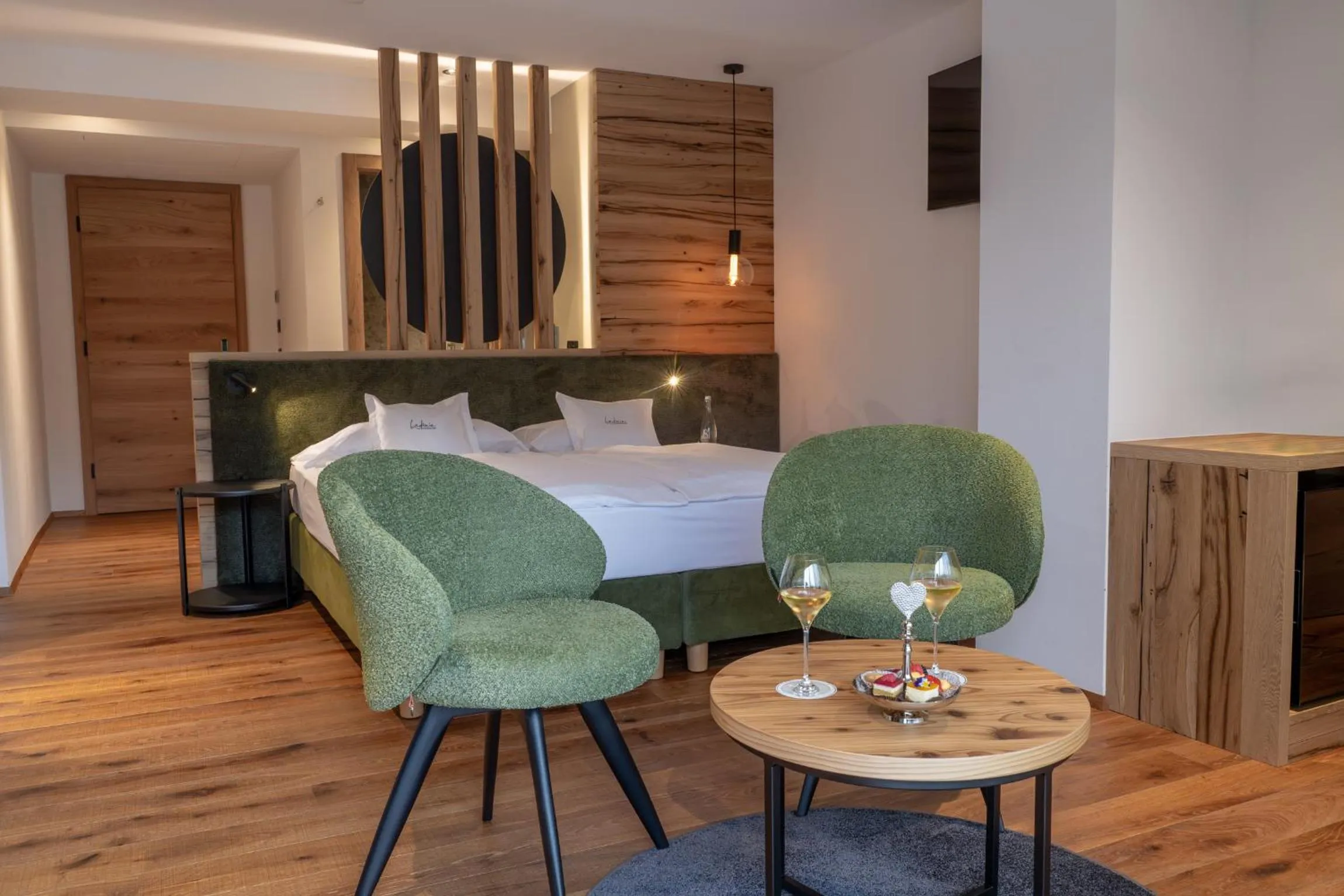 furniture, Bed in Ladinia Dolomites View - Adults Only