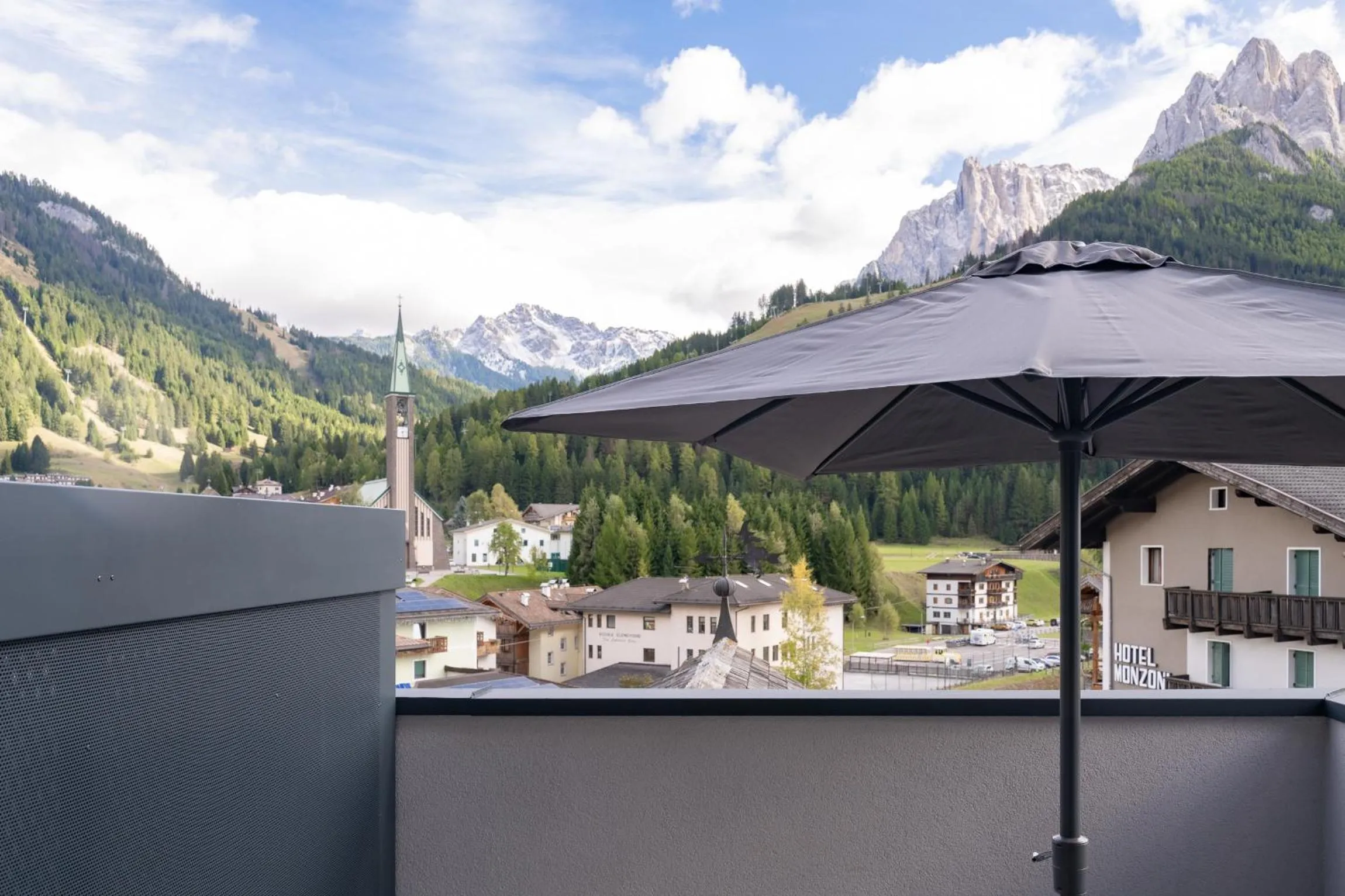 Balcony/Terrace in Ladinia Dolomites View - Adults Only