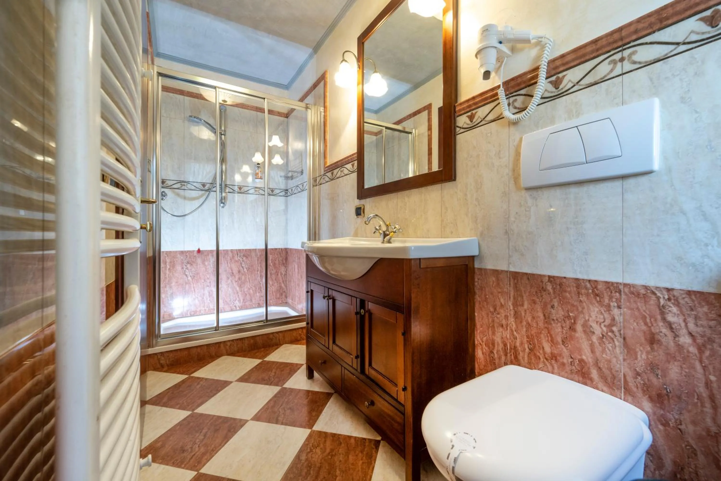 Bathroom in Ladinia Dolomites View - Adults Only