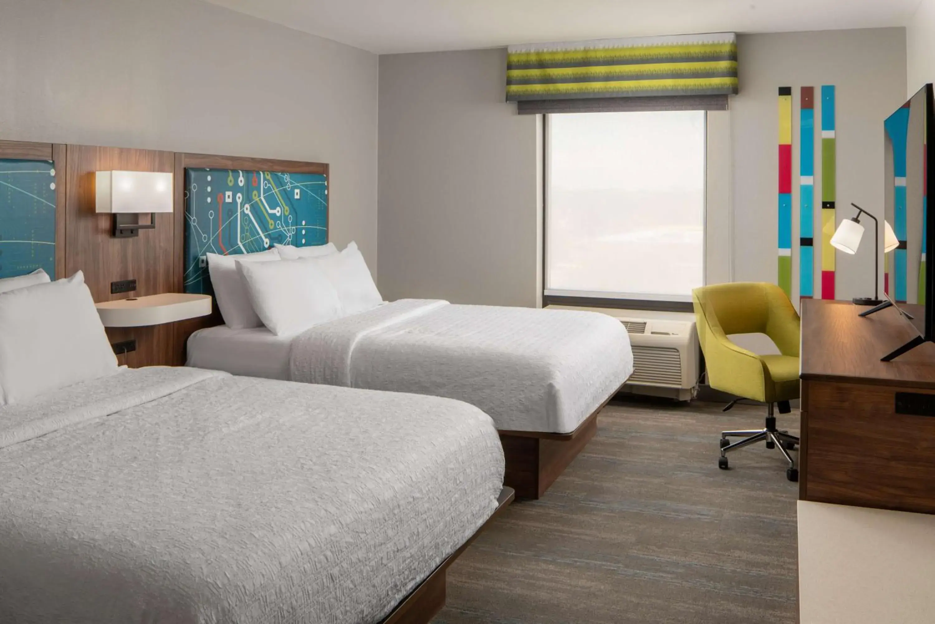 Room with Two Queen Beds - Non-Smoking in Hampton Inn Montgomery-South-Airport Room with Two Queen Beds - Non-Smoking in Hampton Inn Montgomery-South-Airport