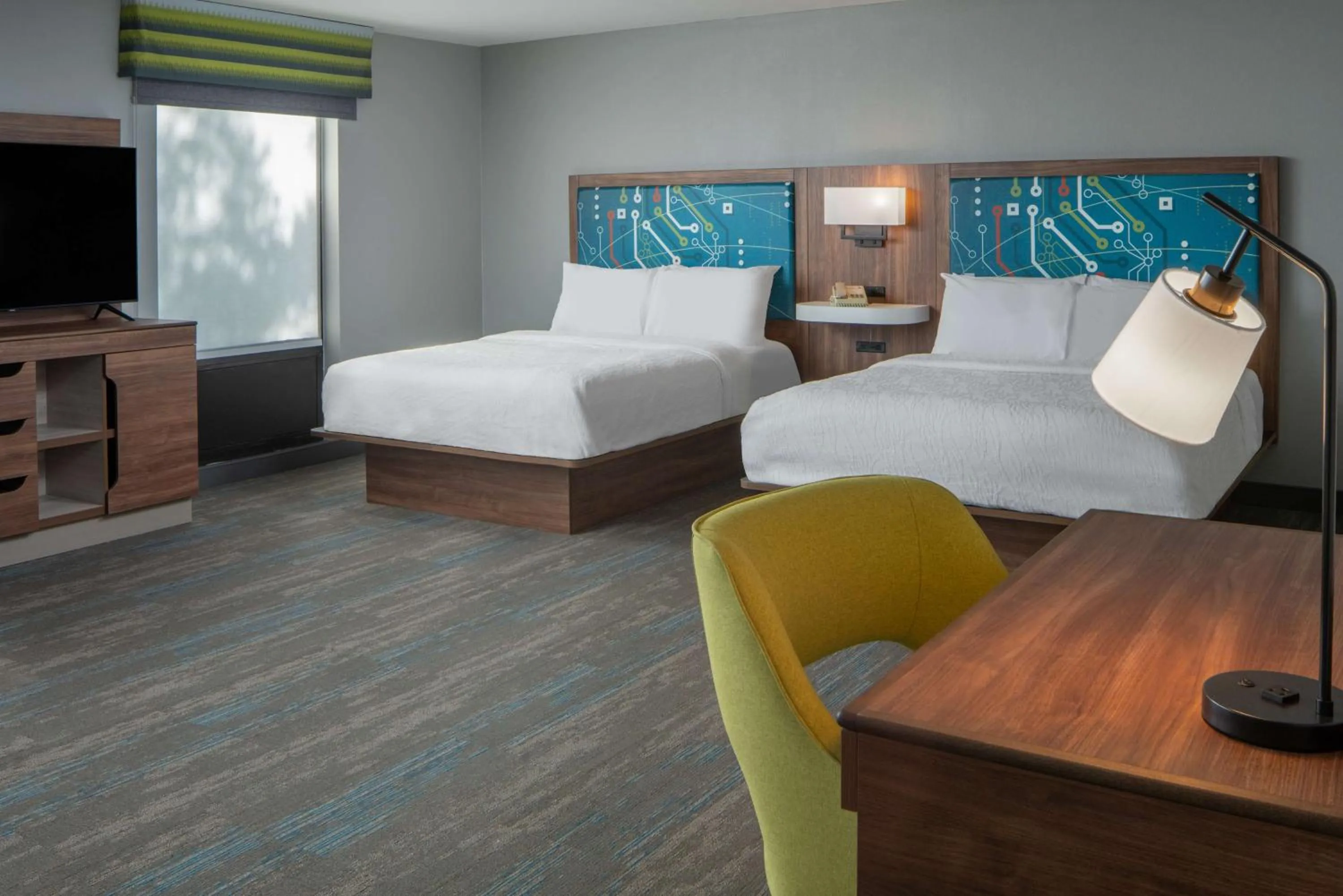 Bedroom, Bed in Hampton Inn Montgomery-South-Airport