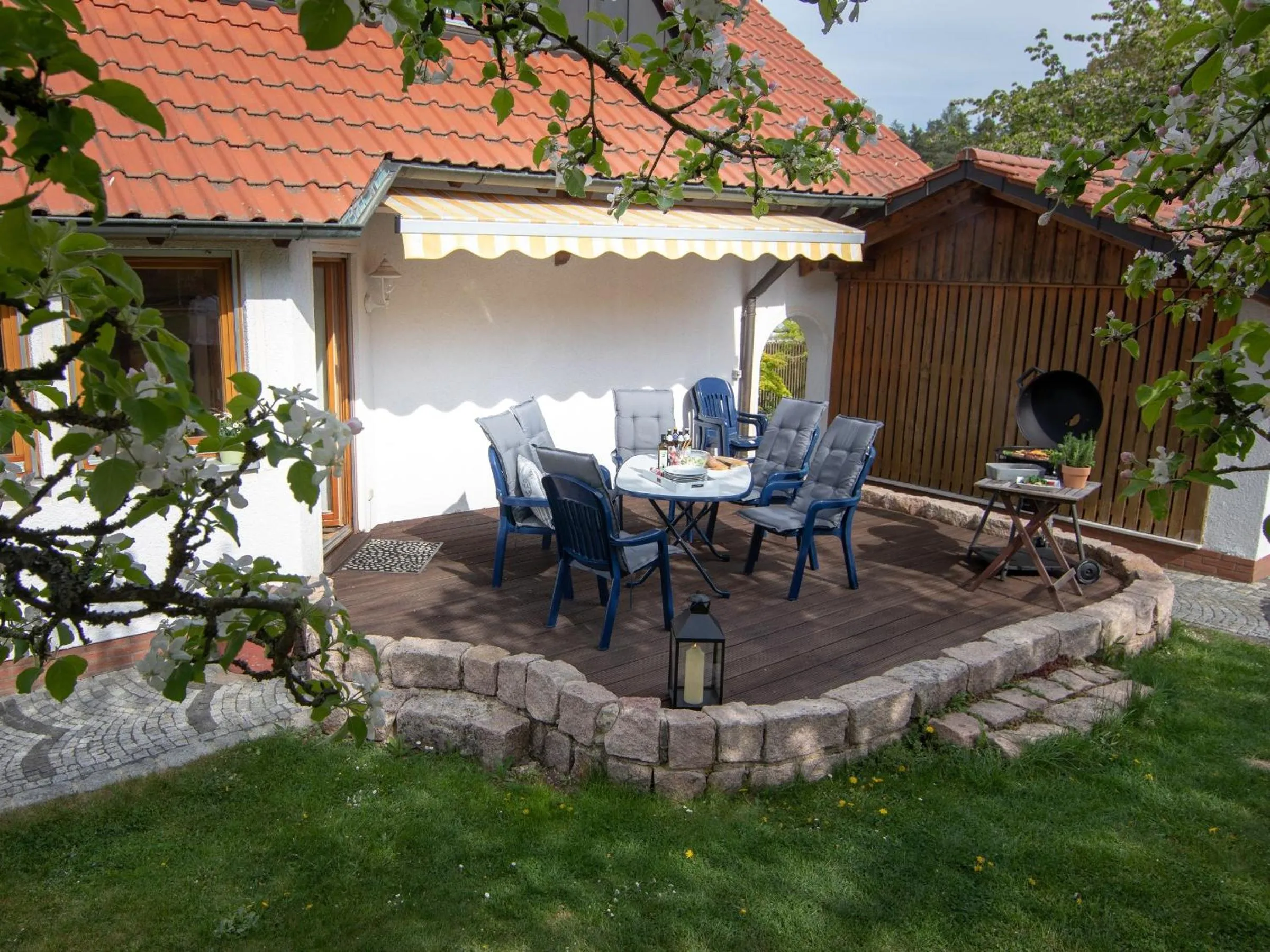 Balcony/Terrace in Appartement Ludwigskanal