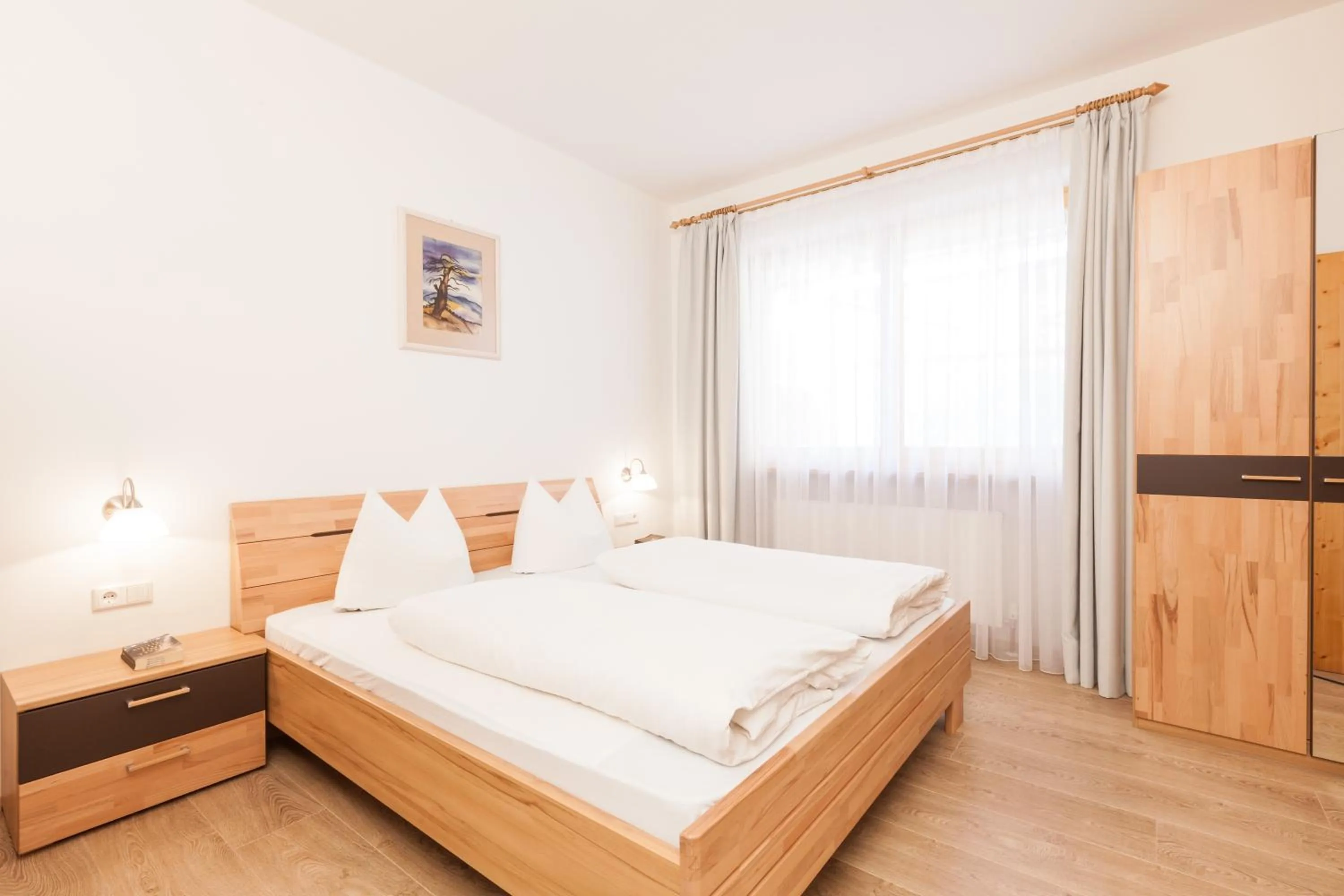 Bedroom, Bed in Residence Garni Melcherhof