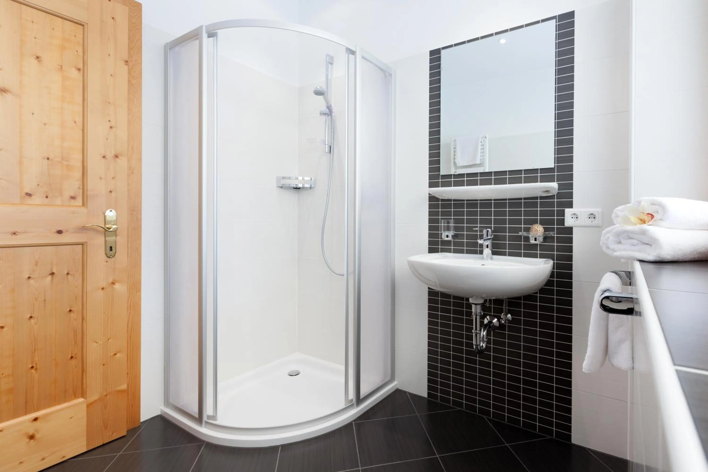 Shower in Residence Garni Melcherhof