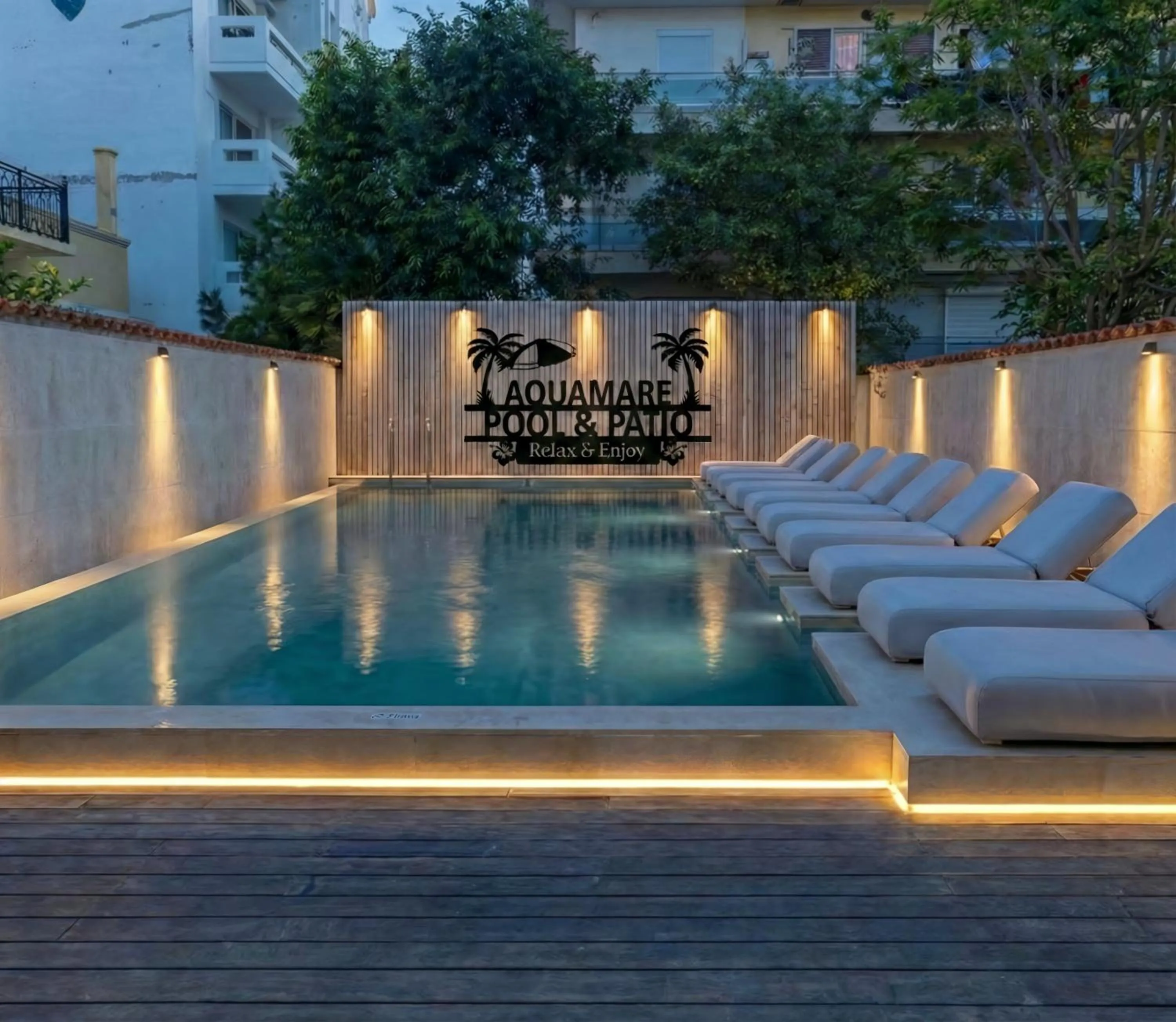 Swimming pool in AQUAMARE CITY and BEACH