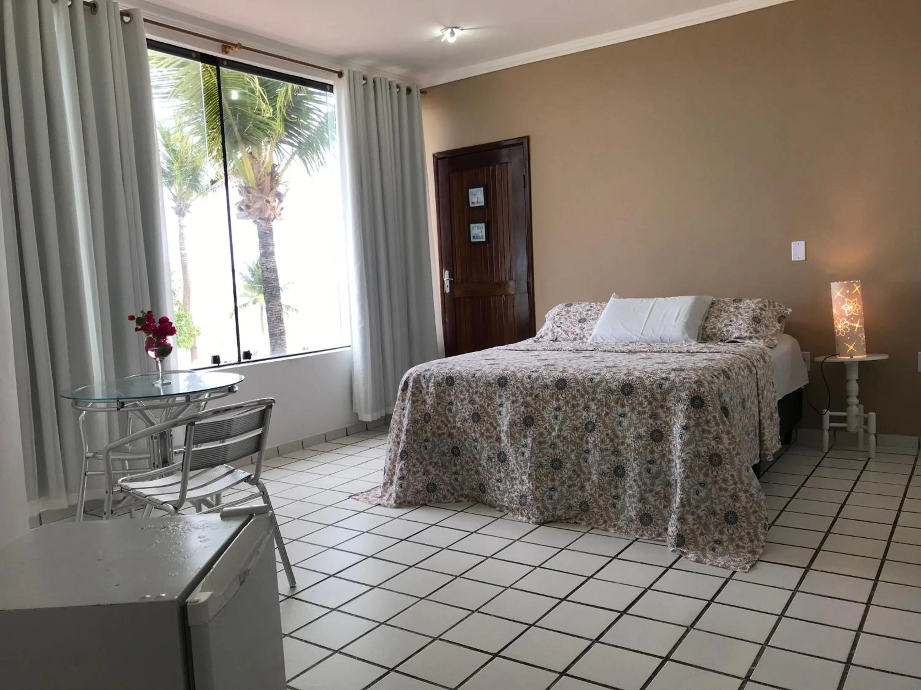 Bed in Pousada Verdes Mares