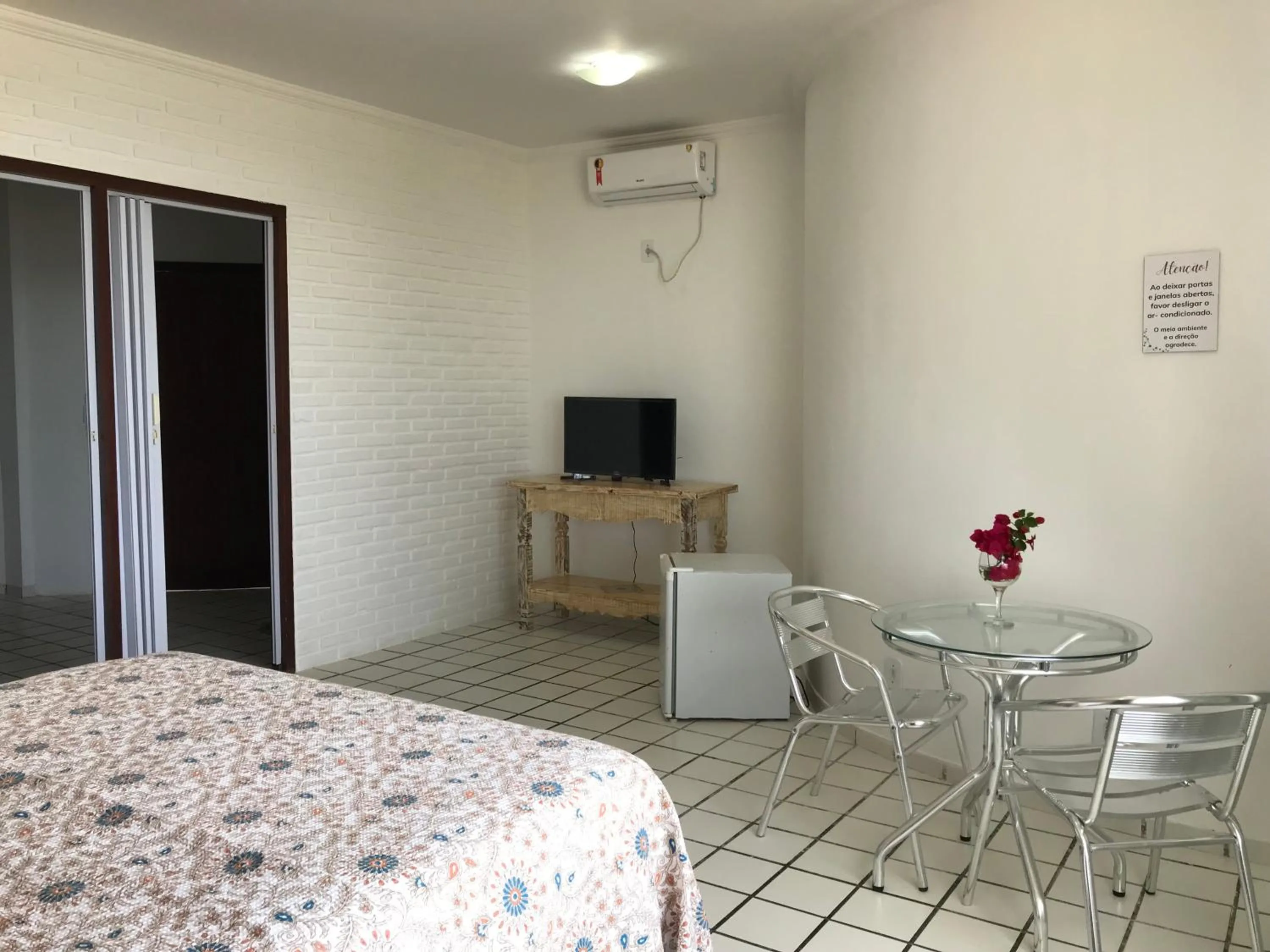 Bed in Pousada Verdes Mares