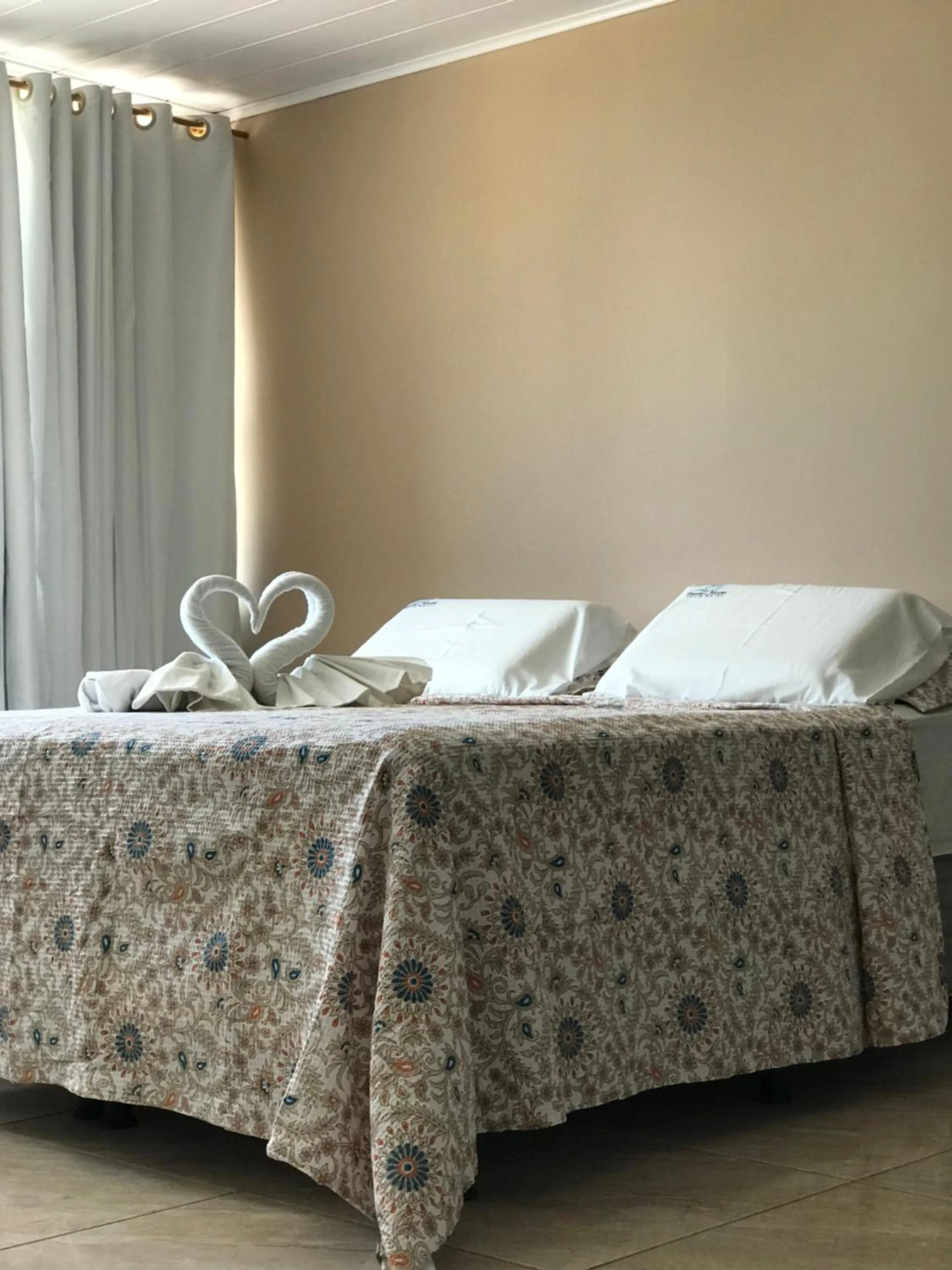 Bed in Pousada Verdes Mares