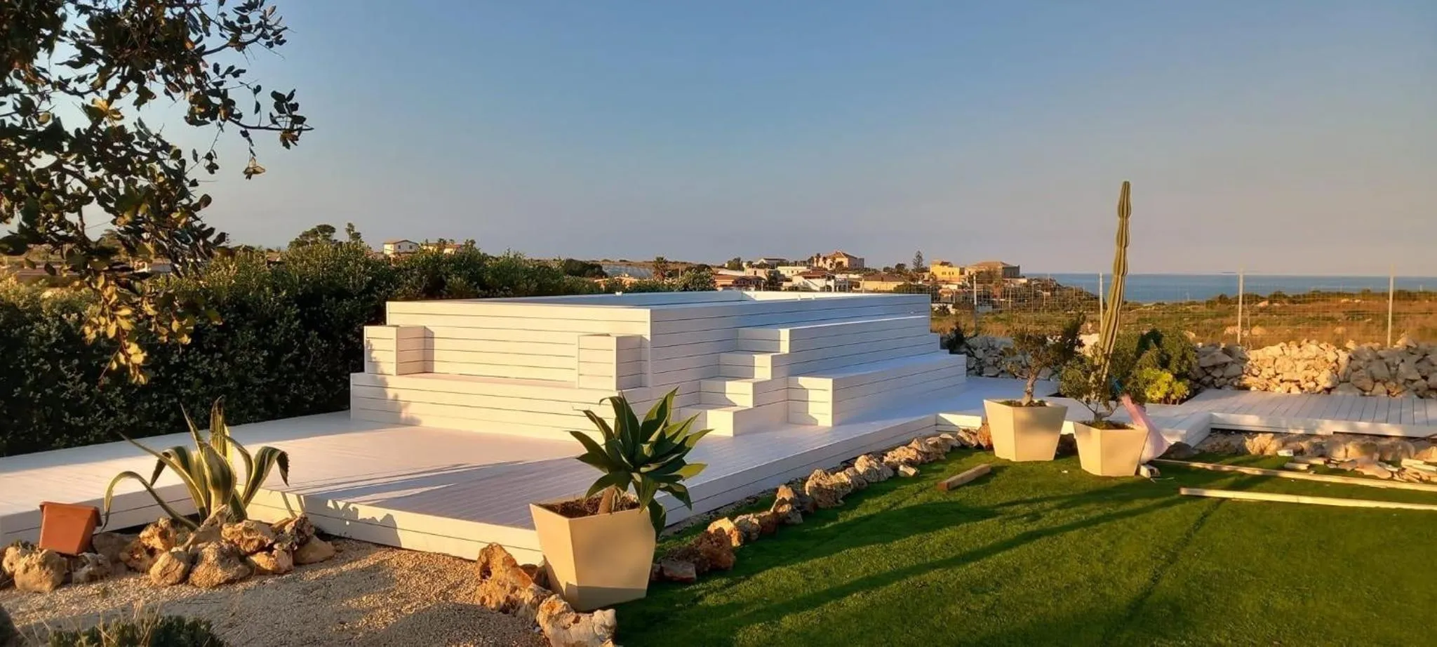 Swimming pool in B&B Casa del Faro SanVallero Adults Only