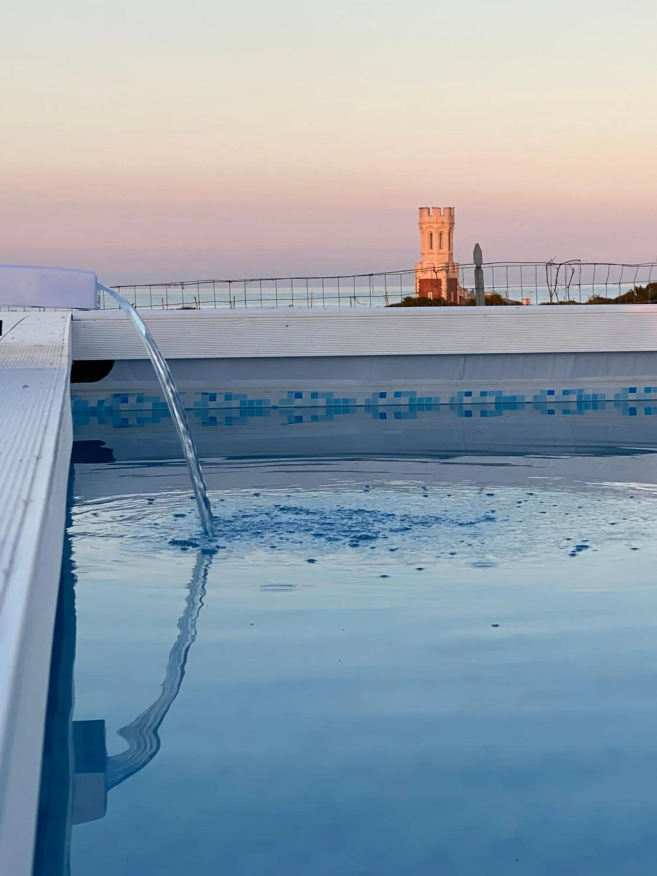 Swimming pool in B&B Casa del Faro SanVallero Adults Only