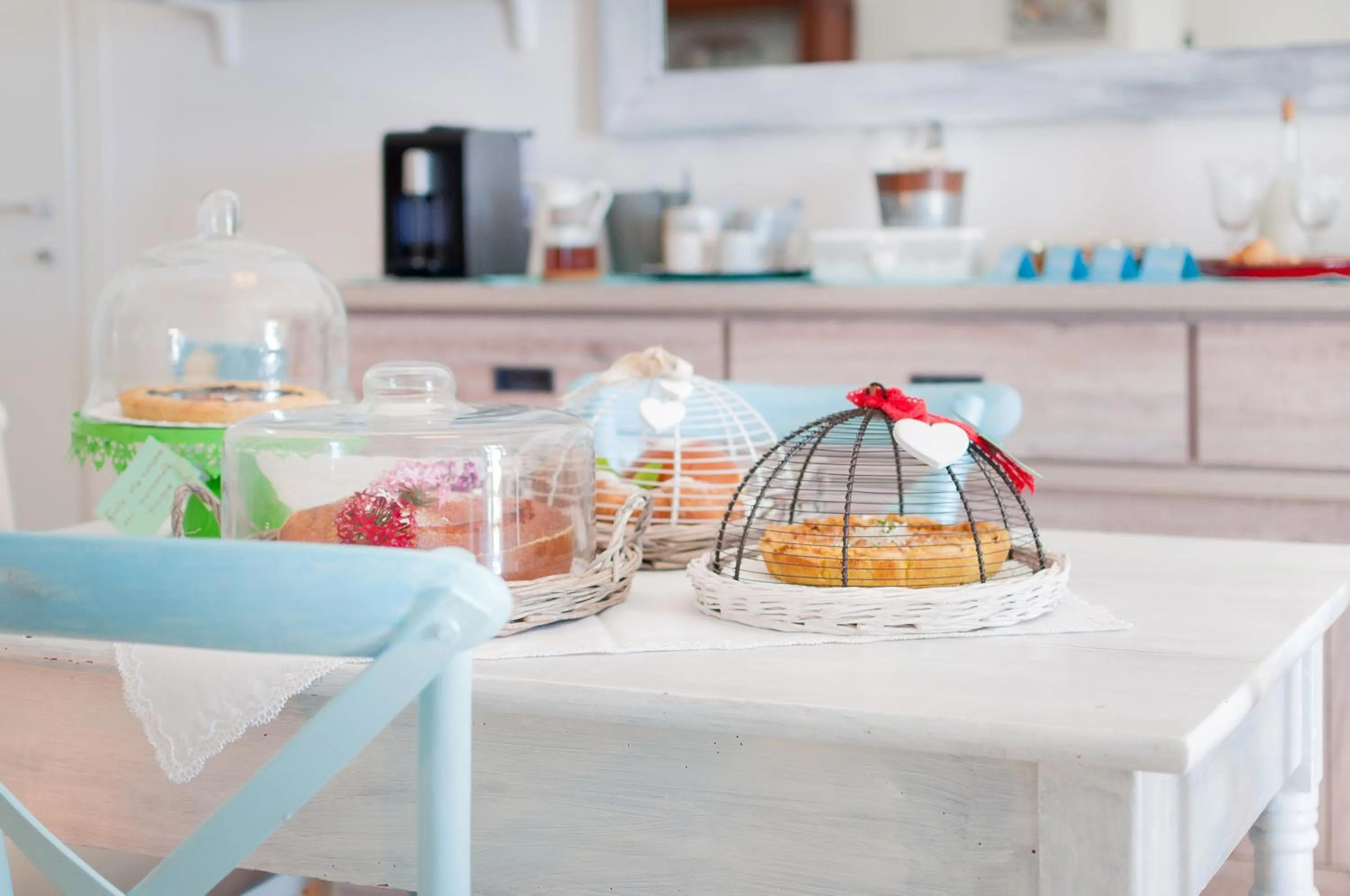 Food close-up in B&B Casa del Faro SanVallero Adults Only