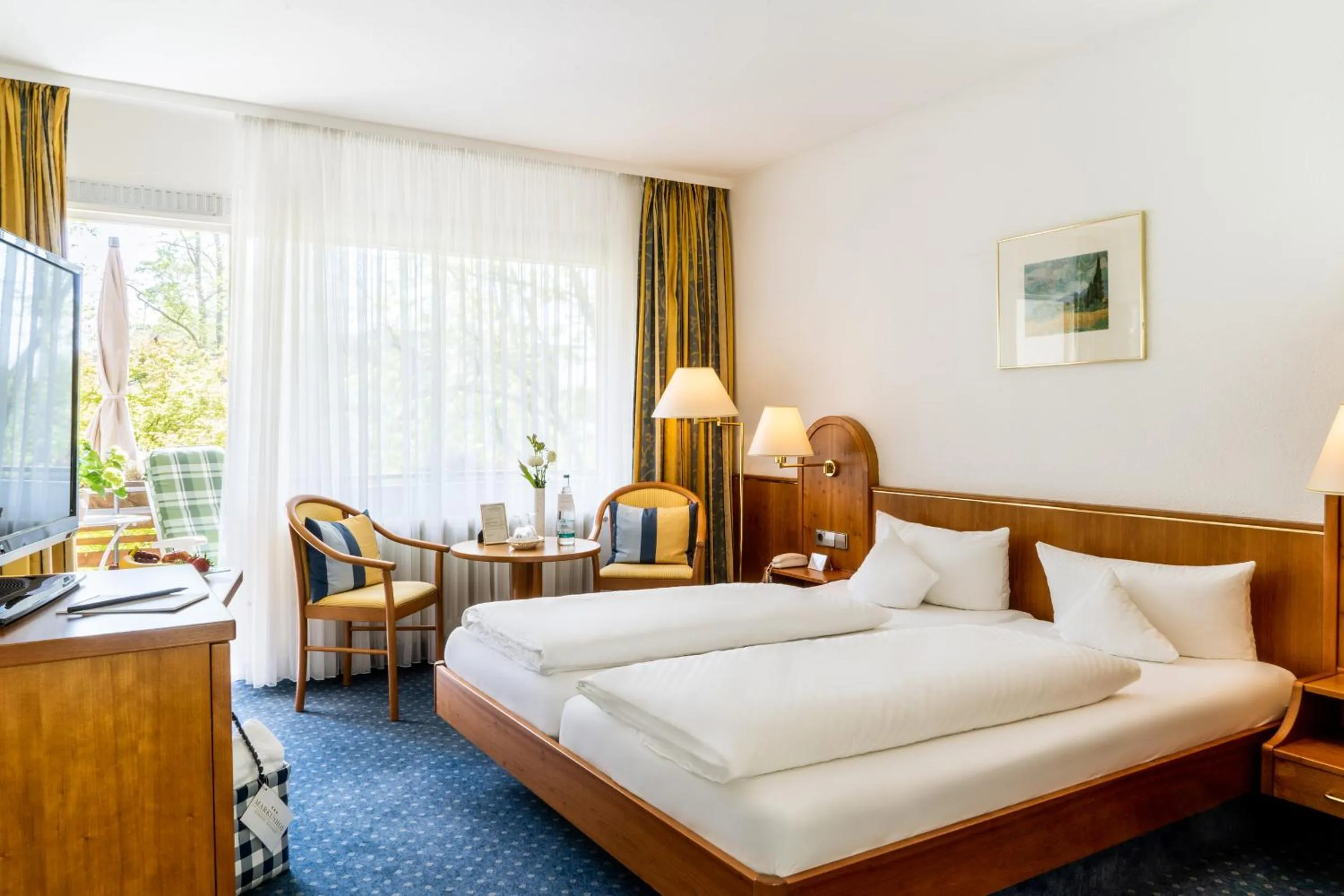 Spring, Bed in Kurhotel Markushof