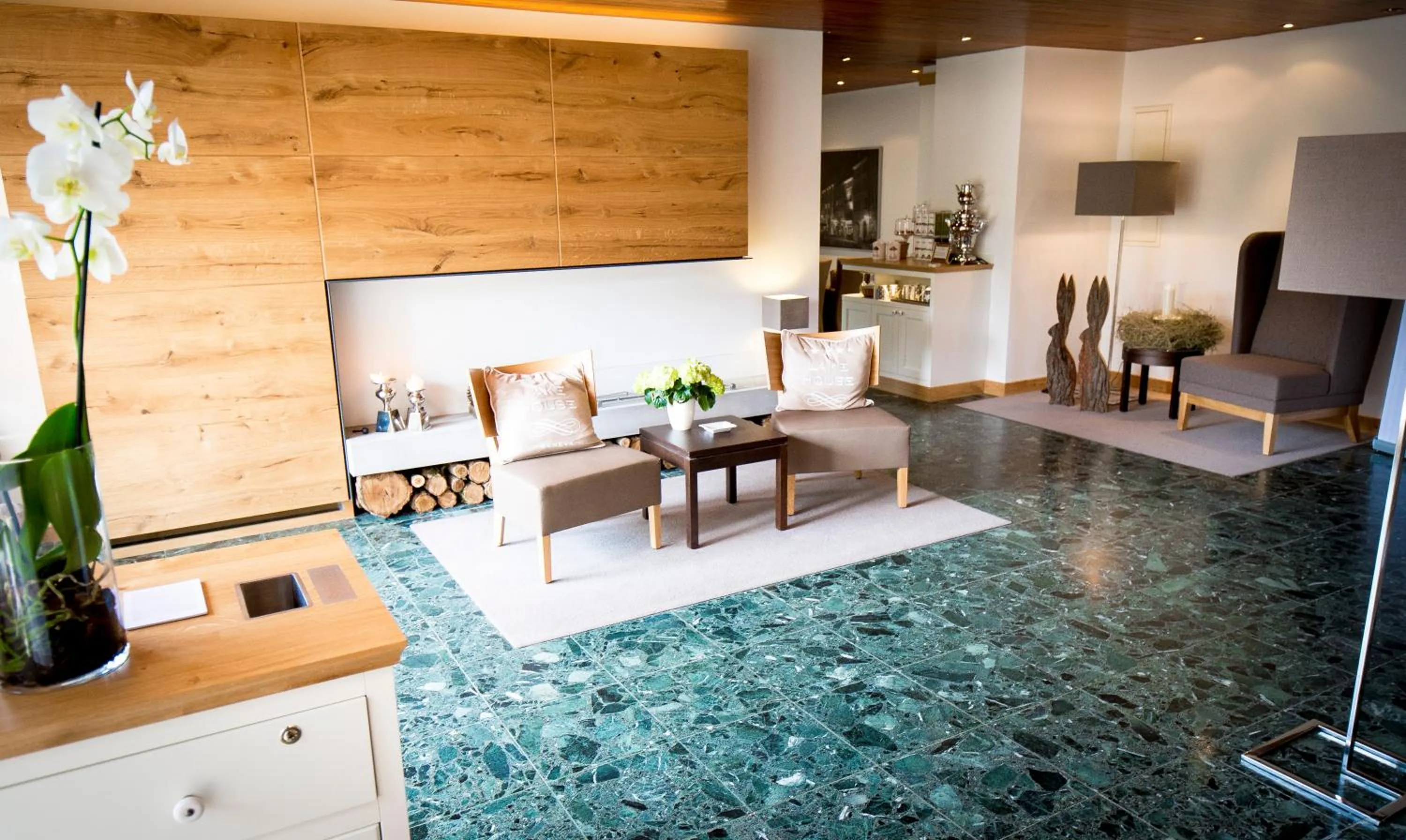 Lobby or reception in Kurhotel Markushof