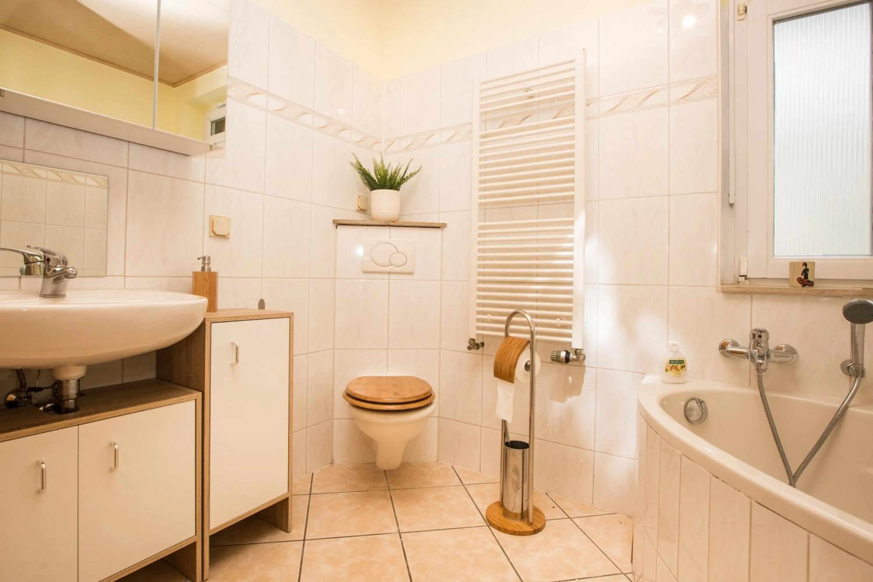Shower in Ferienhaus-Pressler-Erfurt