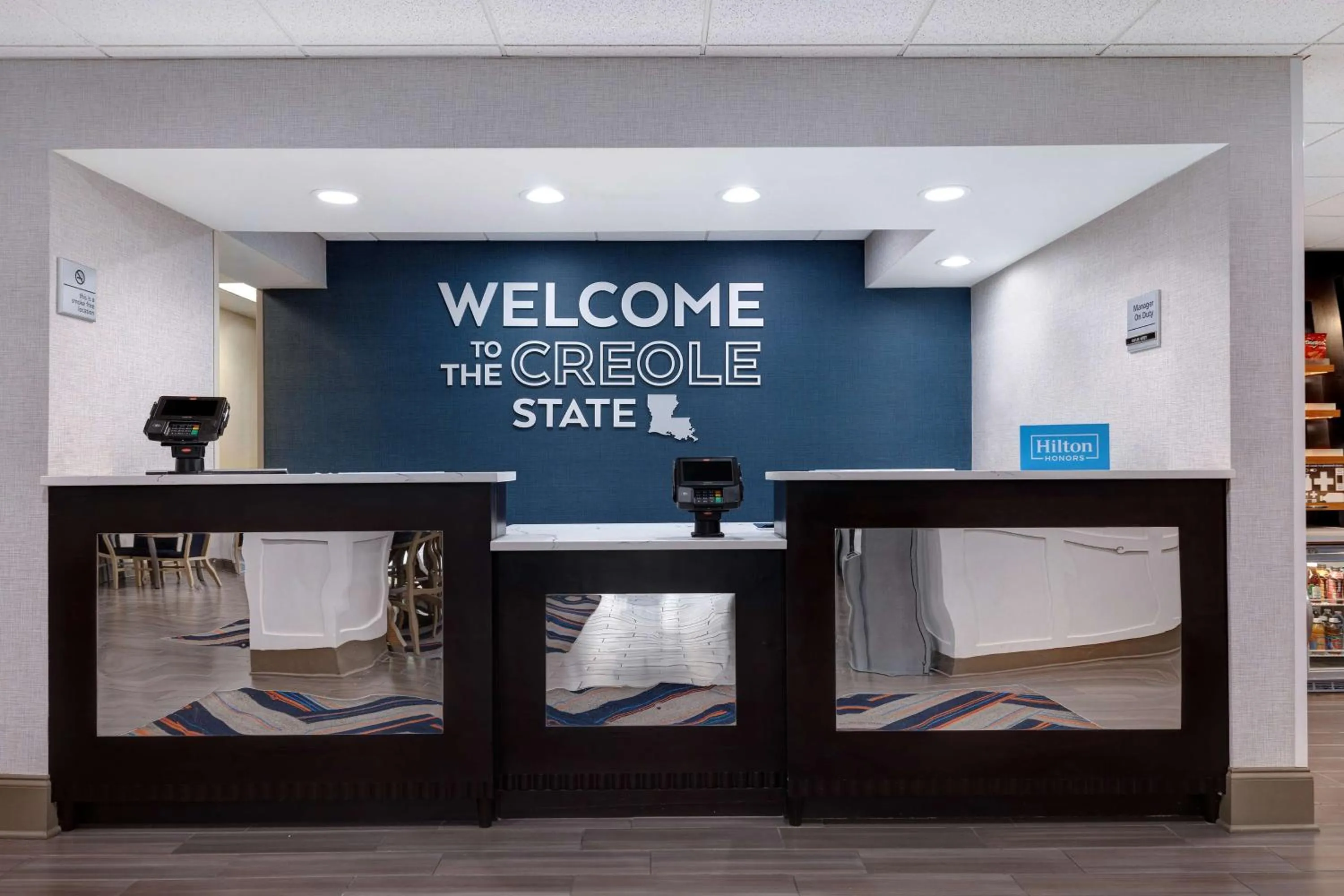 Lobby or reception in Hampton Inn Natchitoches